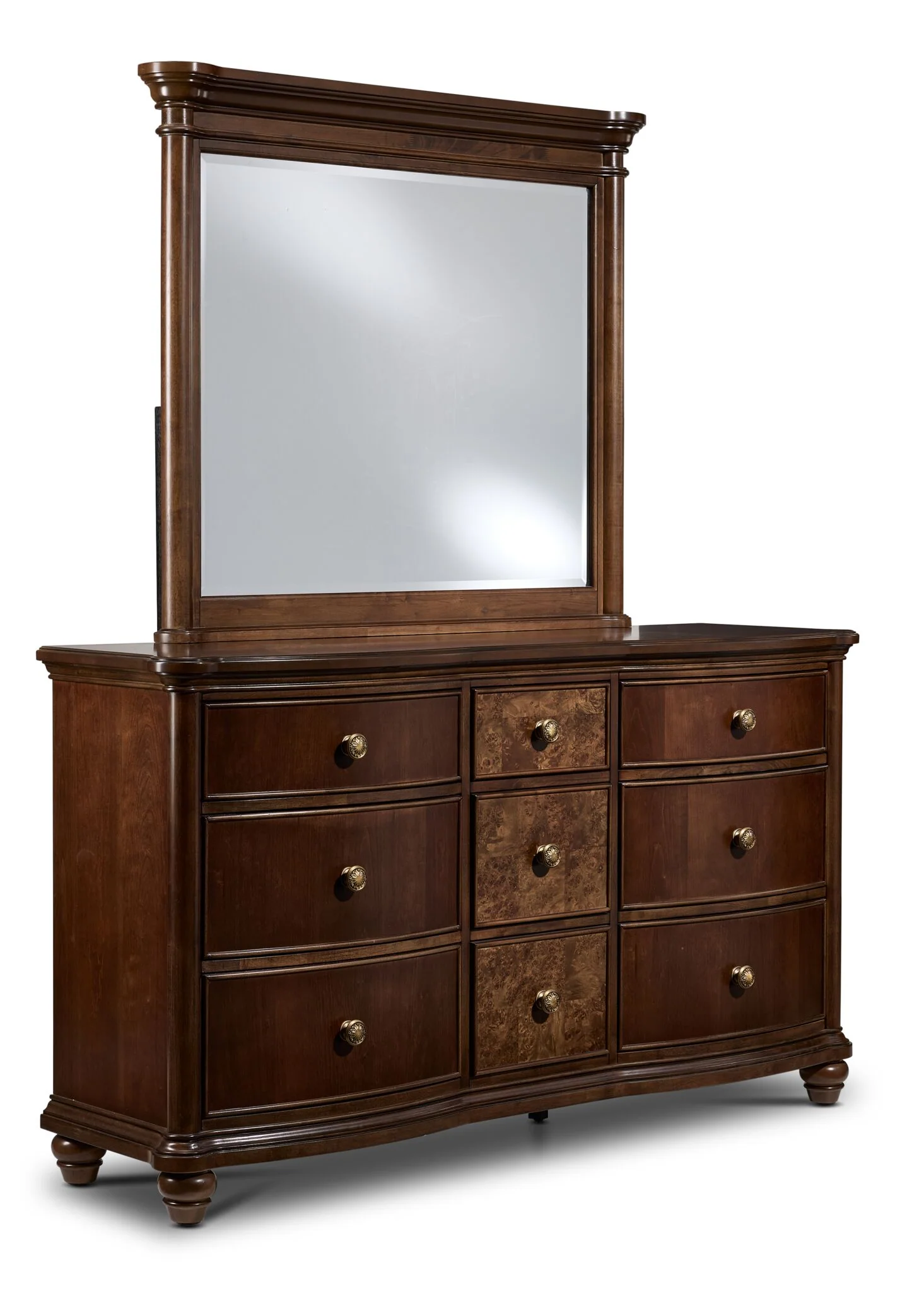 Florence 6 - Piece Queen Storage Bedroom Set - Brown - Image 3