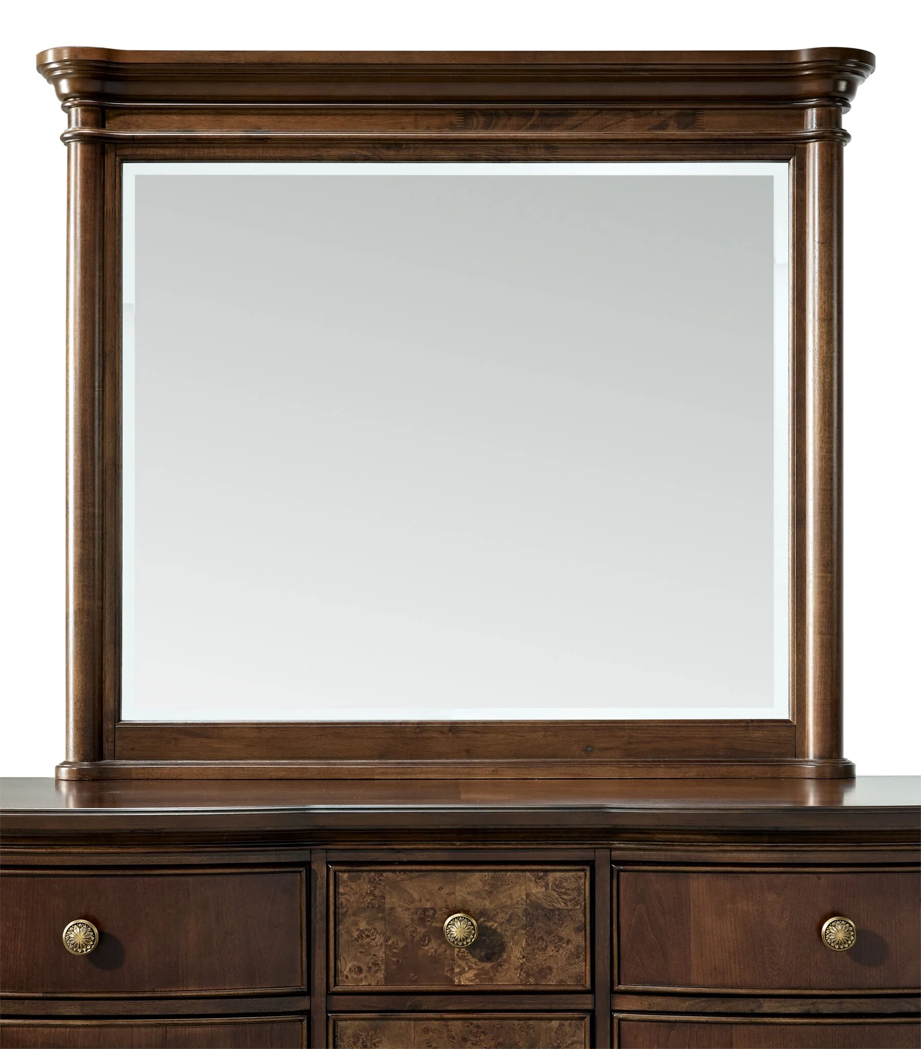 Florence Mirror - Brown - Image 2