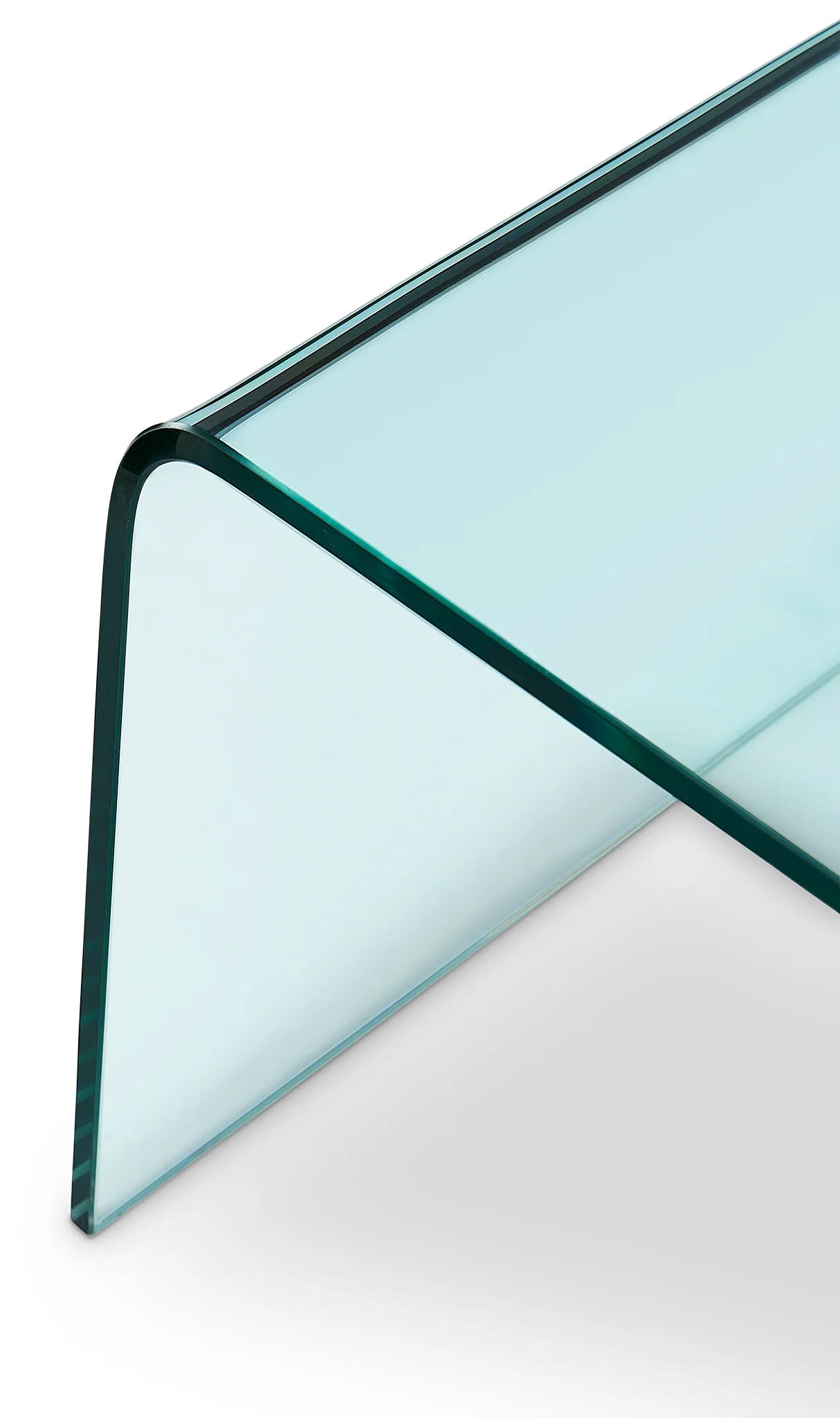 Flow 43.5" Coffee Table - Glass - Image 4