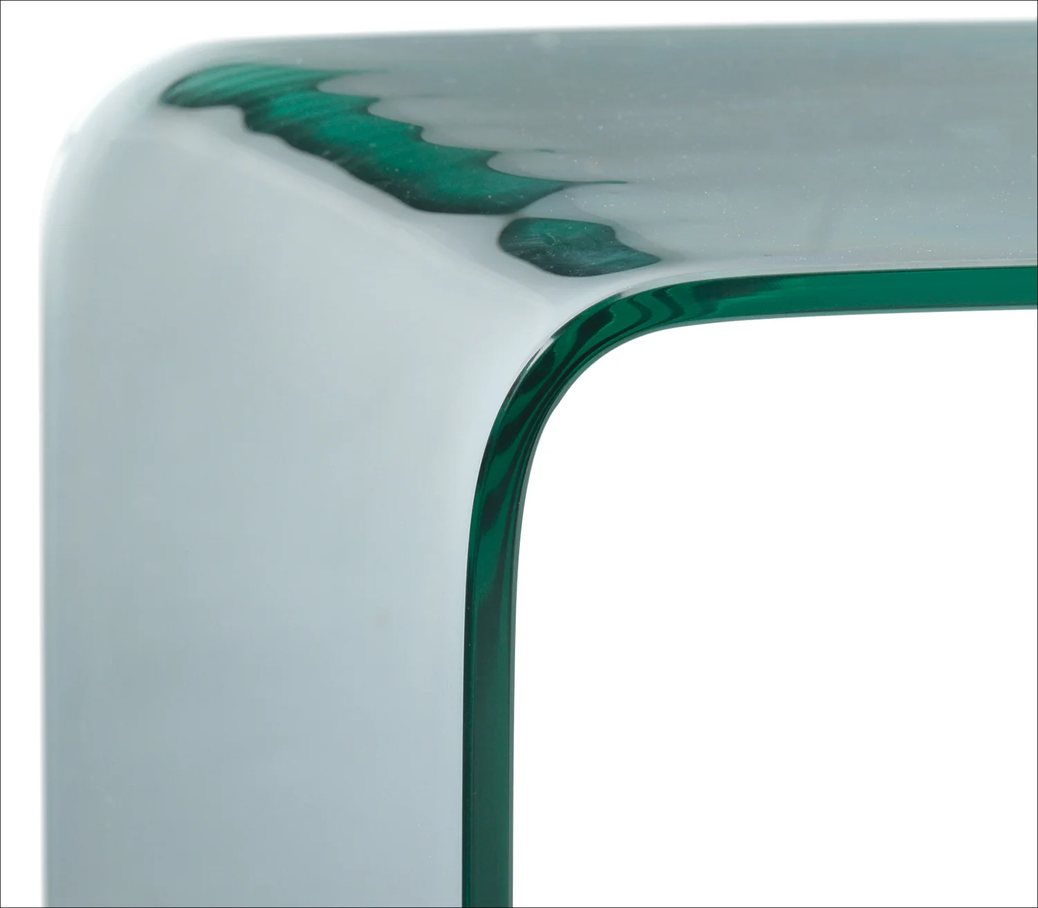 Flow End Table - Glass - Image 3
