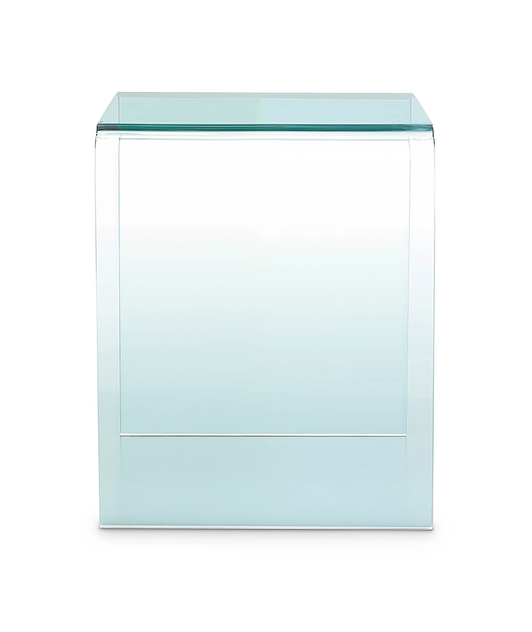 Flow II 23.75" End Table - Glass - Image 3