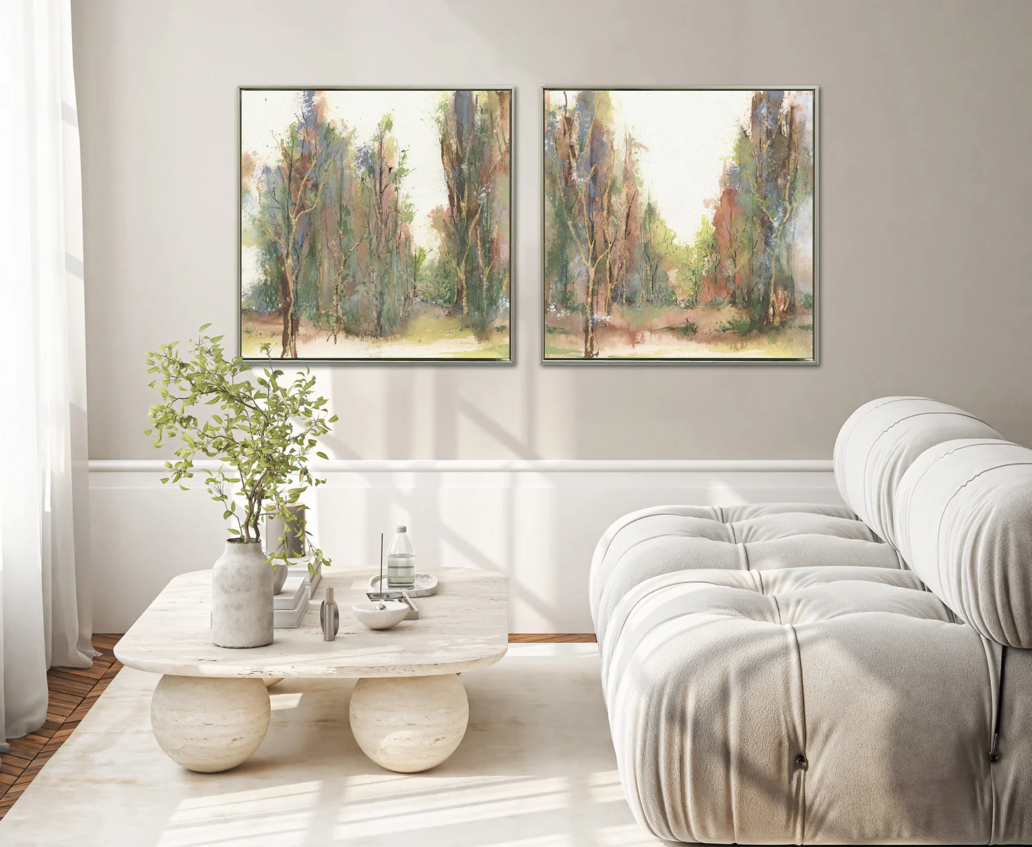 Forest Awakens I Wall Art - Multi-Colour - 30 X 30 - Image 2