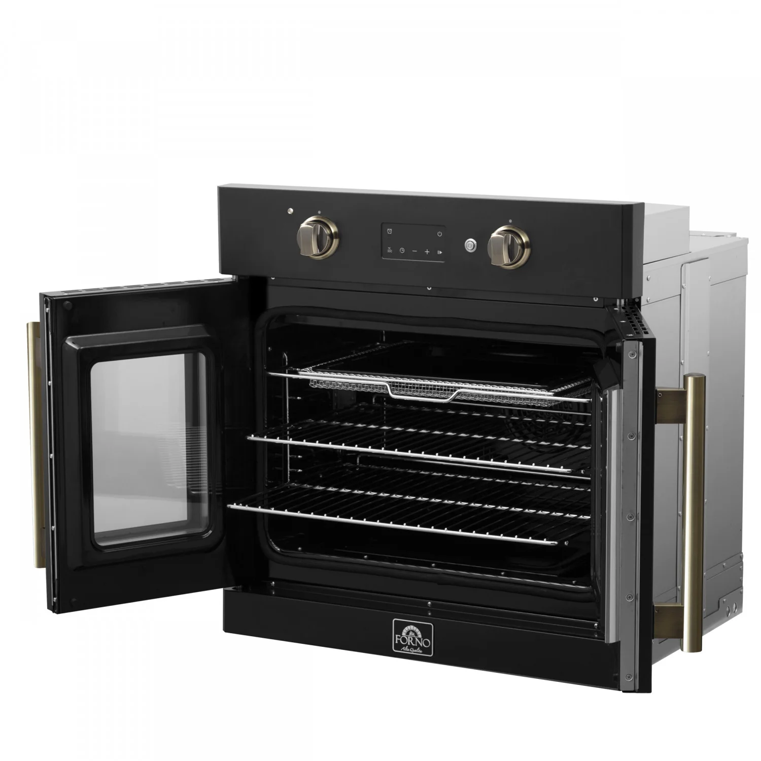 Forno Asti Black 30" Electric Wall Oven with True Convection and Air Fry (3.68 Cu. Ft.) - FBOEL1333-30BLK - Image 6