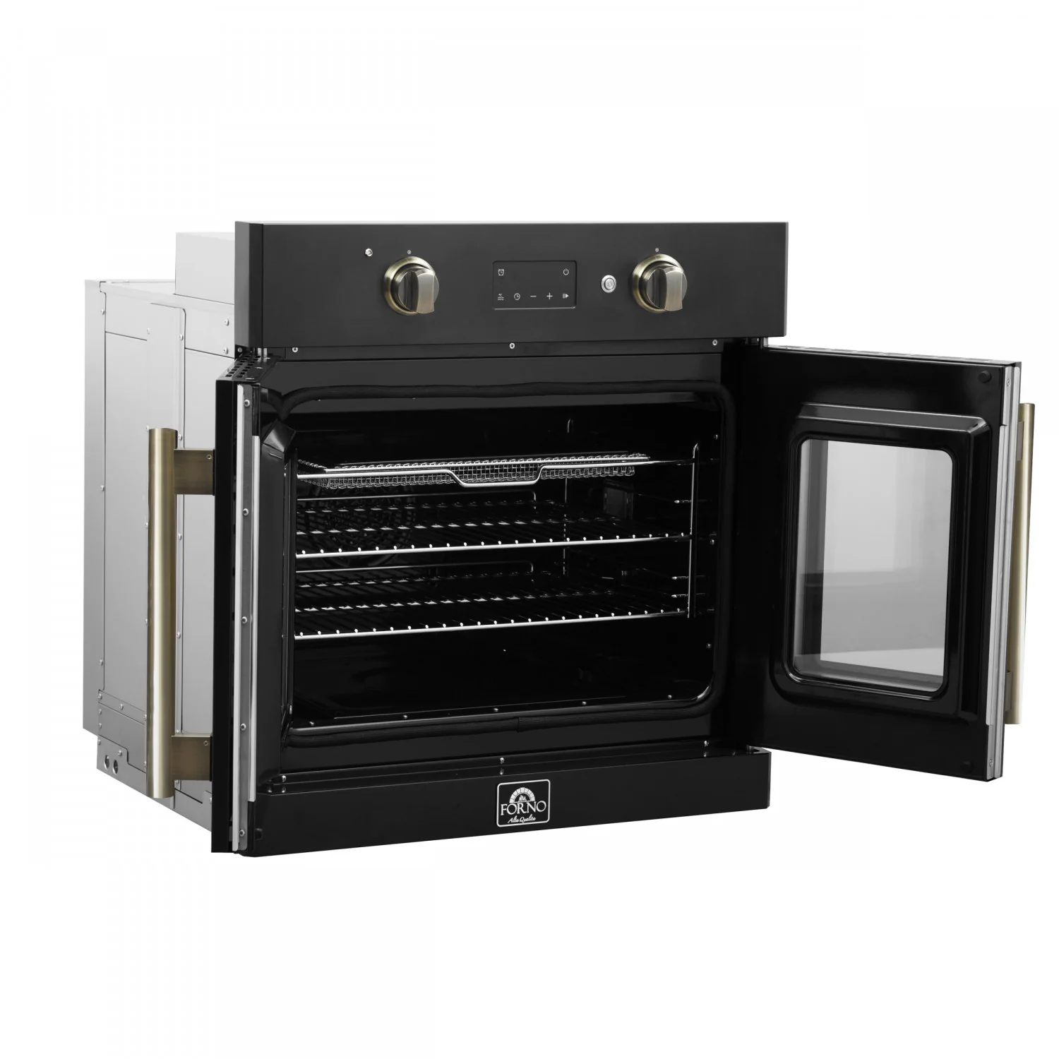 Forno Asti Black 30" Electric Wall Oven with True Convection and Air Fry (3.68 Cu. Ft.) - FBOEL1333-30BLK - Image 8