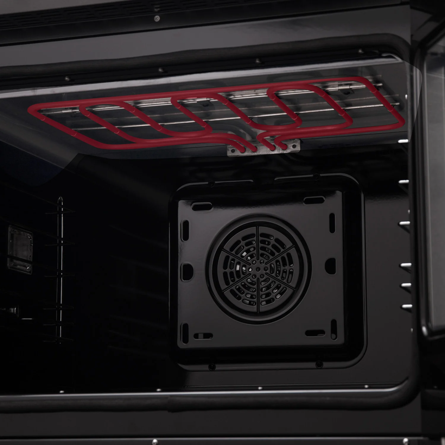 Forno Asti Black 30" French Door Double Wall Oven With Dual True Convection And Air Fry (7.36 Cu. Ft.) - FBOEL1340-30BLK - Image 11