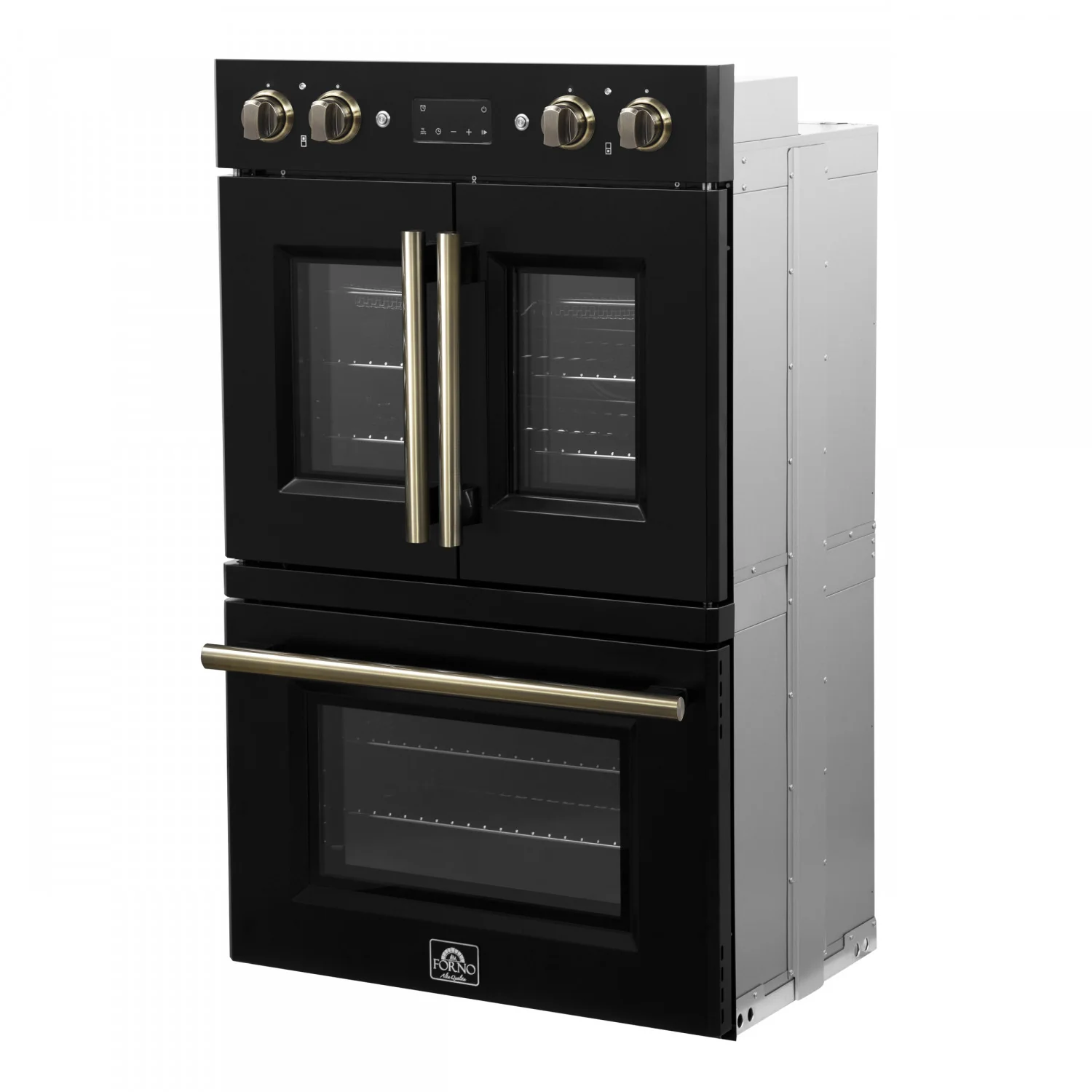 Forno Asti Black 30" French Door Double Wall Oven With Dual True Convection And Air Fry (7.36 Cu. Ft.) - FBOEL1340-30BLK - Image 8