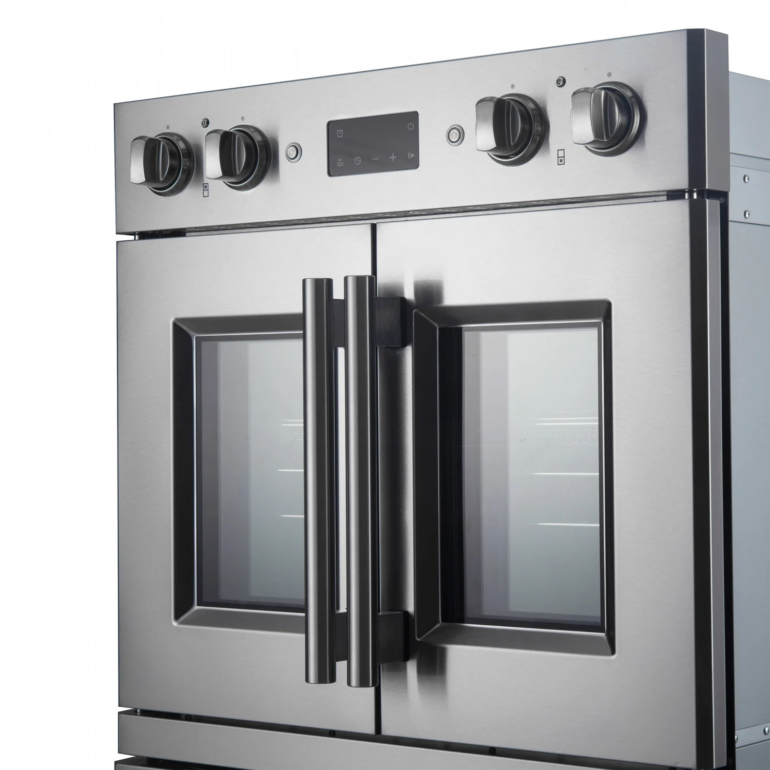 Forno Asti Stainless Steel 30" French Door Double Wall Oven With Dual True Convection And Air Fry (7.36 Cu. Ft.) - FBOEL1340-30 - Image 7