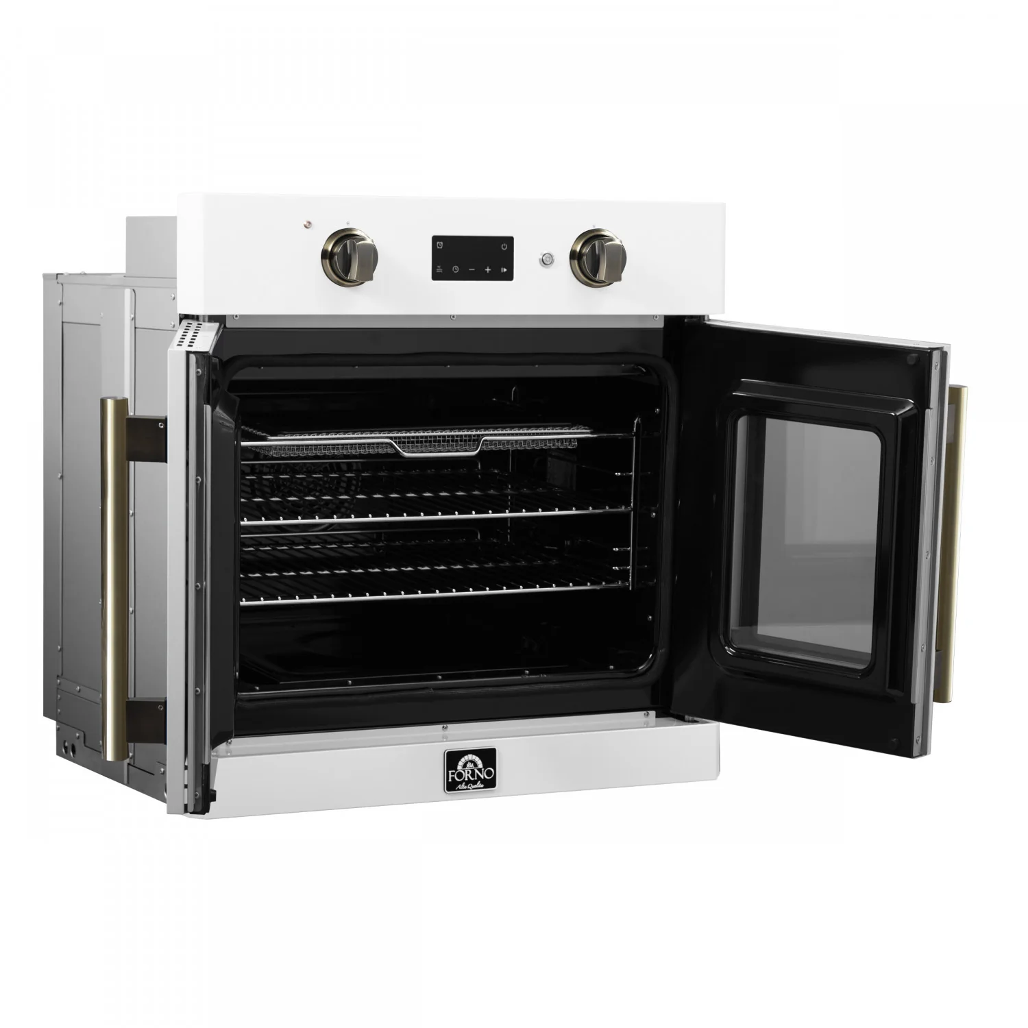 Forno Asti White 30" Electric Wall Oven with True Convection and Air Fry (3.68 Cu. Ft.) - FBOEL1333-30WHT - Image 12