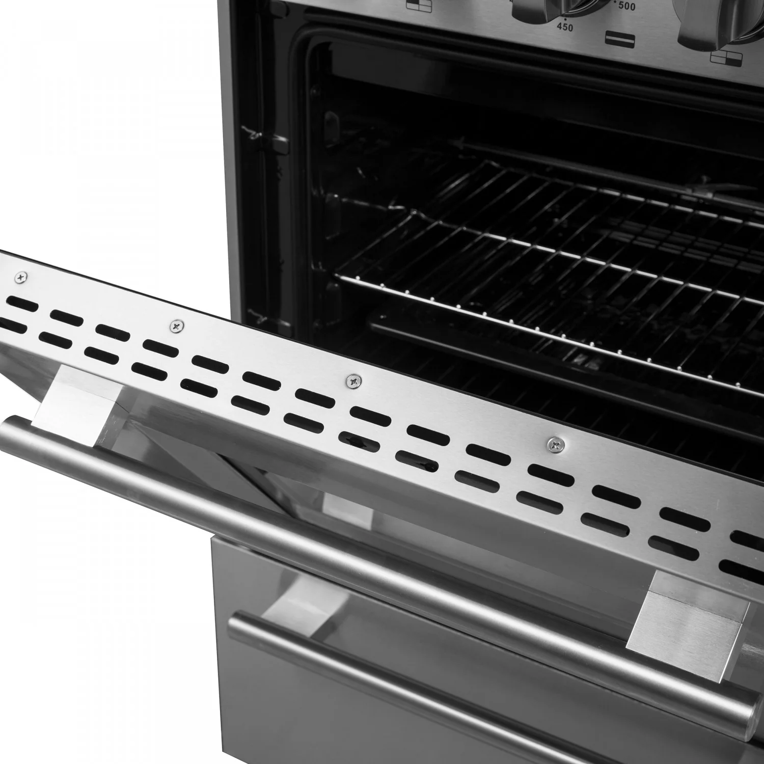 Forno Breno 24" Stainless Steel Freestanding Gas Range with Air Fry (2.3 Cu. Ft.) - FFSGS6290-24 - Image 16