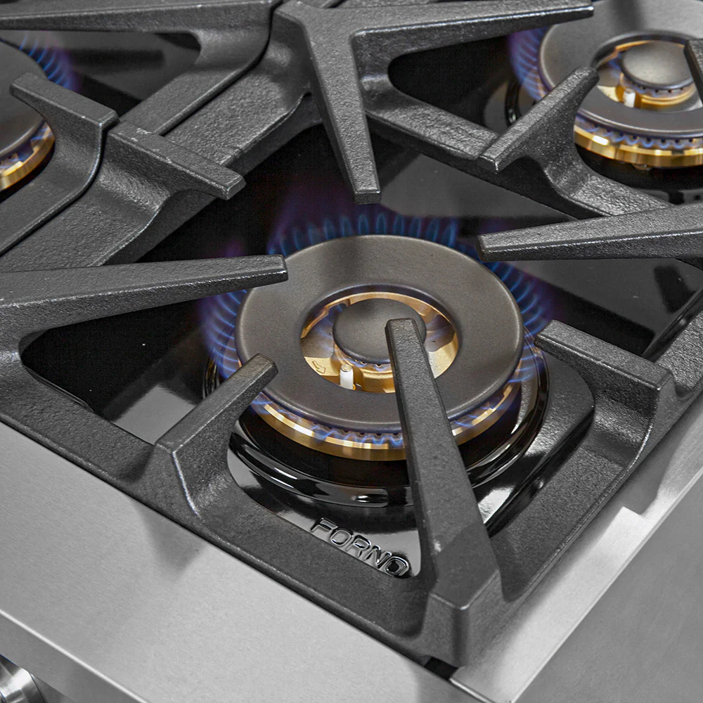 Forno Capriasca 36" Stainless Steel Freestanding Gas Range (5.36 Cu. Ft.) - FFSGS6260-36 - Image 9