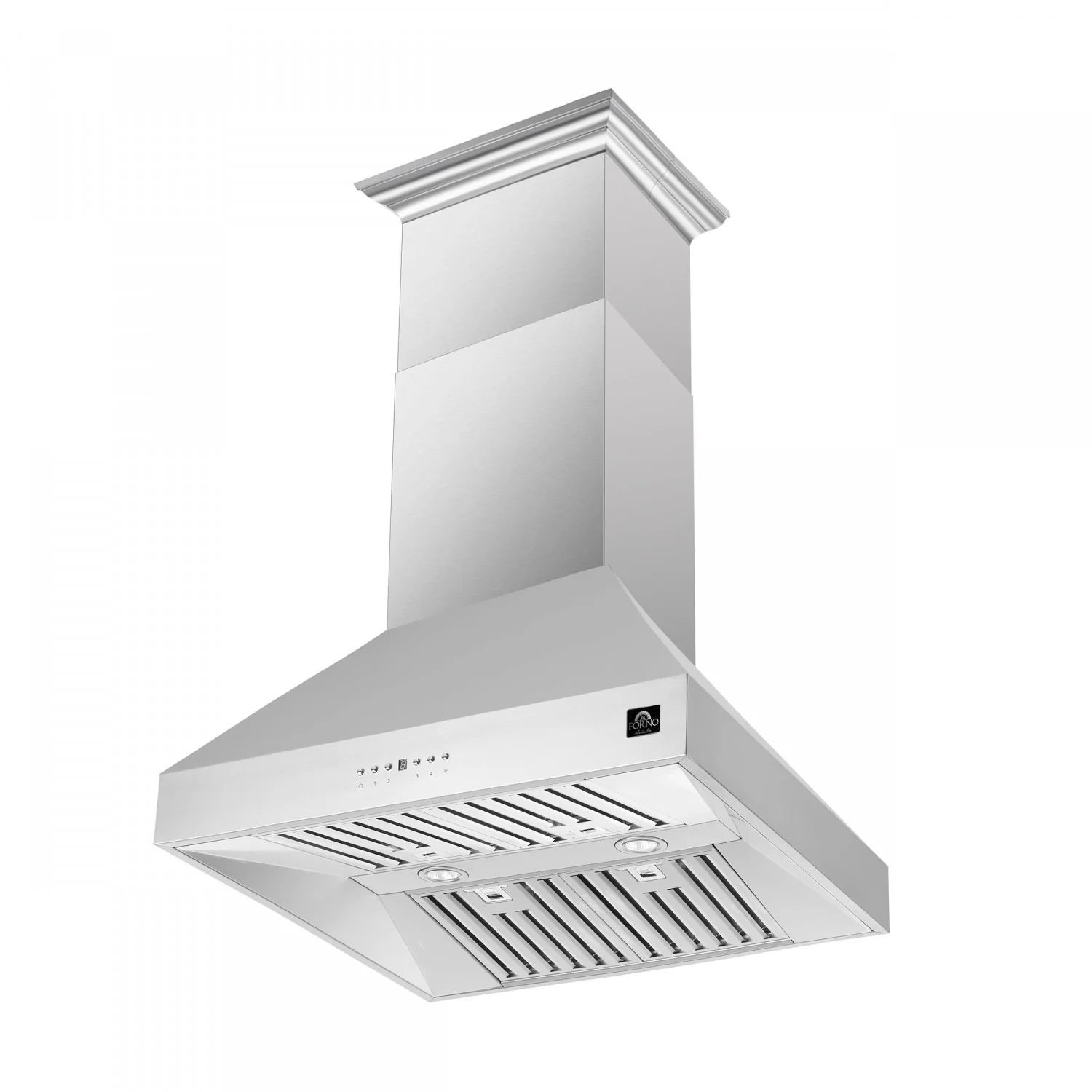 Forno Coppito Stainless Steel 30" 600 CFM Island Range Hood - FRHIS5129-30 - Image 3