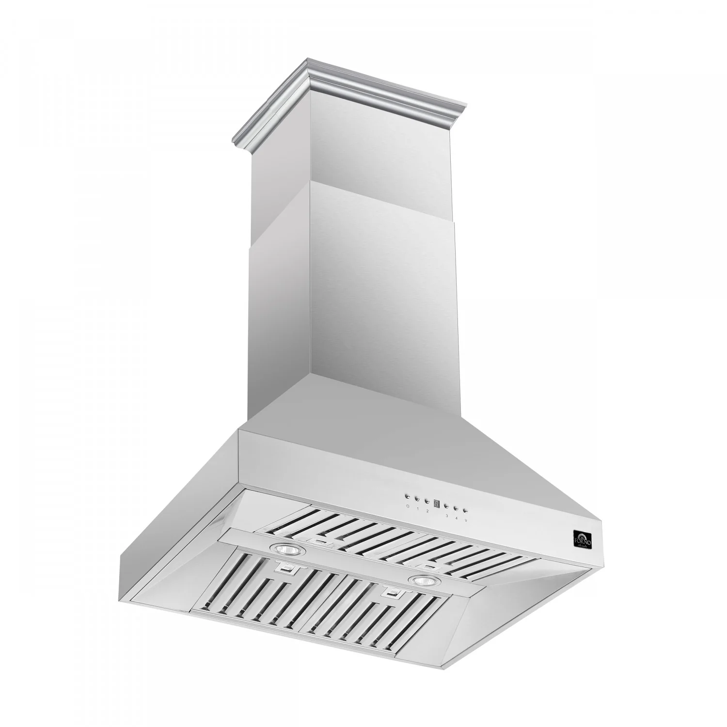Forno Coppito Stainless Steel 36" 1200 CFM Island Range Hood - FRHIS5129-36 - Image 4