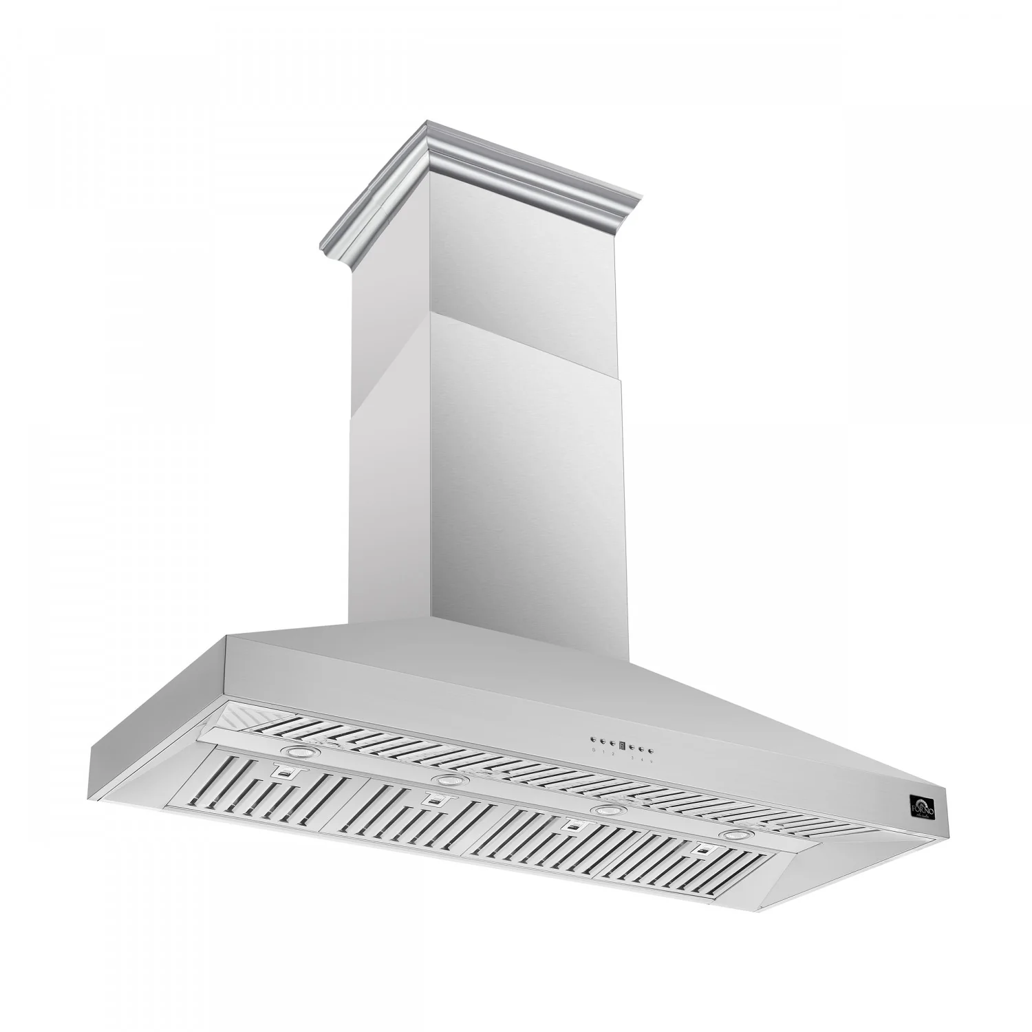 Forno Coppito Stainless Steel 60" 1200 CFM Island Range Hood - FRHIS5129-60 - Image 5