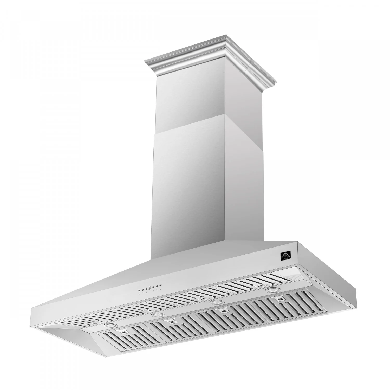 Forno Coppito Stainless Steel 60" 1200 CFM Island Range Hood - FRHIS5129-60 - Image 6