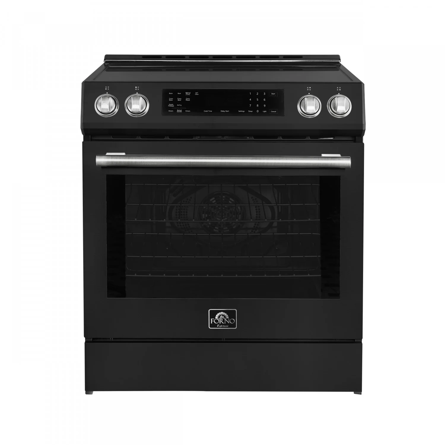 Forno Donatello Black Slide-in Induction Range with True Convection (5.0 Cu. Ft.) - FFSIN0905-30BLK - Image 2