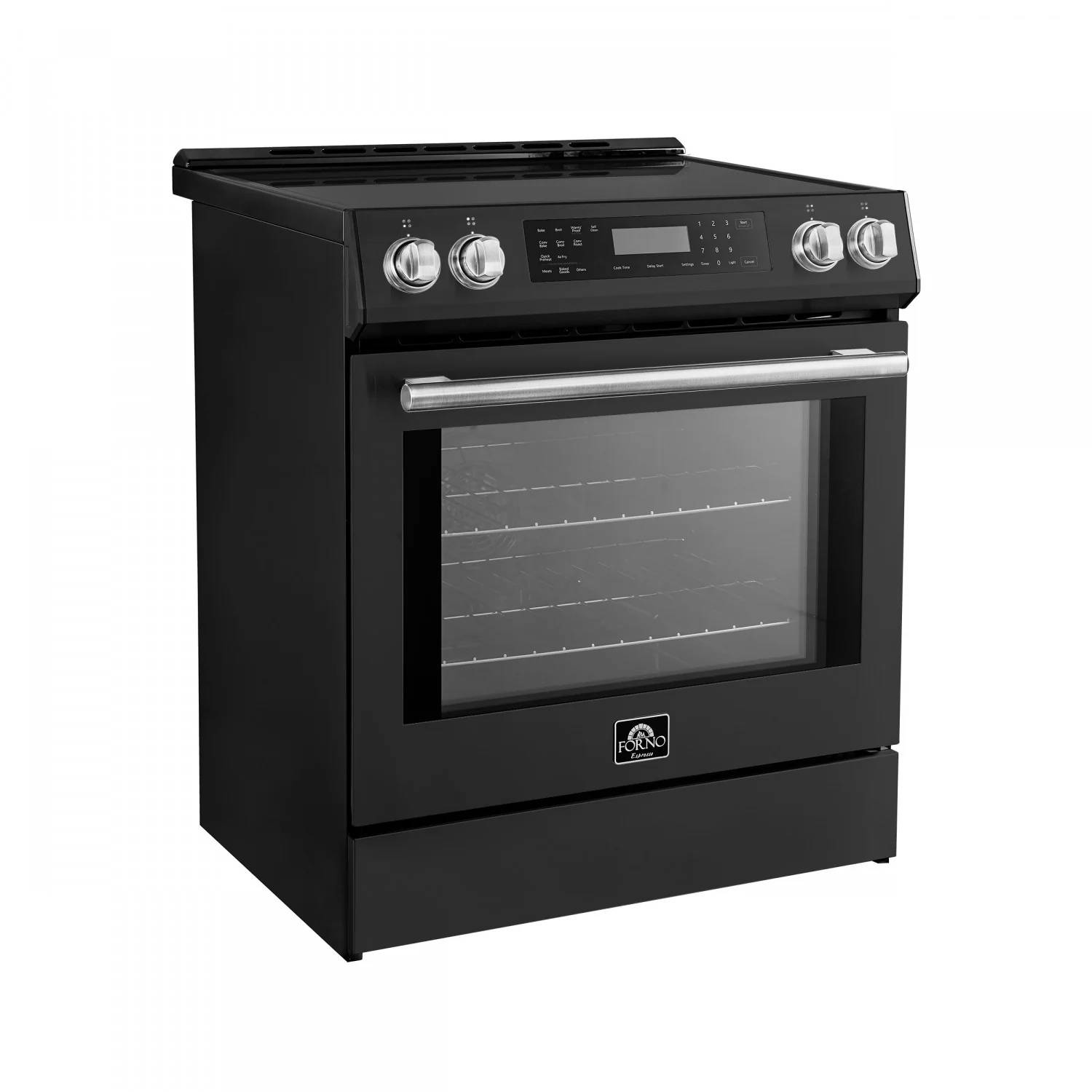 Forno Donatello Black Slide-in Induction Range with True Convection (5.0 Cu. Ft.) - FFSIN0905-30BLK - Image 3