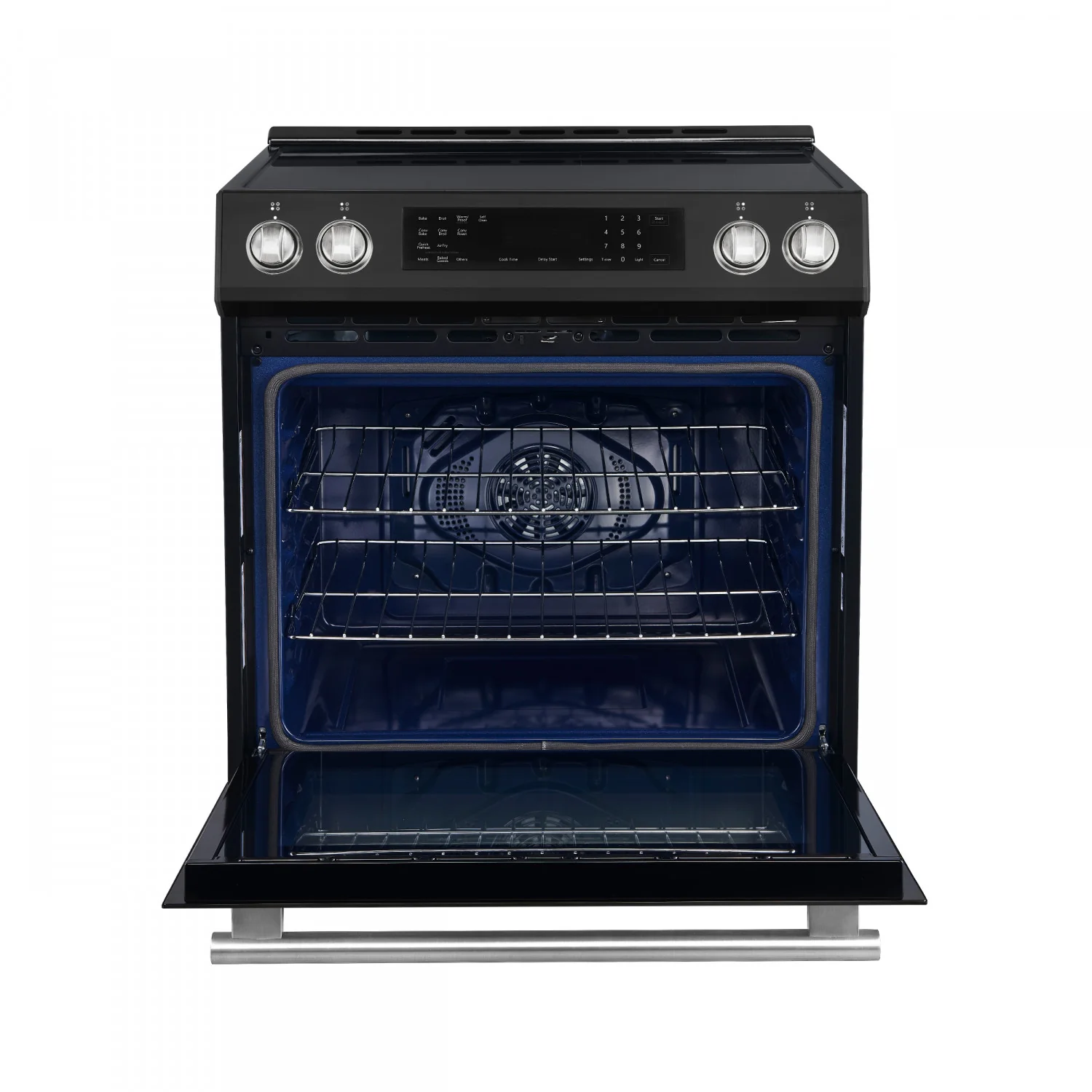 Forno Donatello Black Slide-in Induction Range with True Convection (5.0 Cu. Ft.) - FFSIN0905-30BLK - Image 4