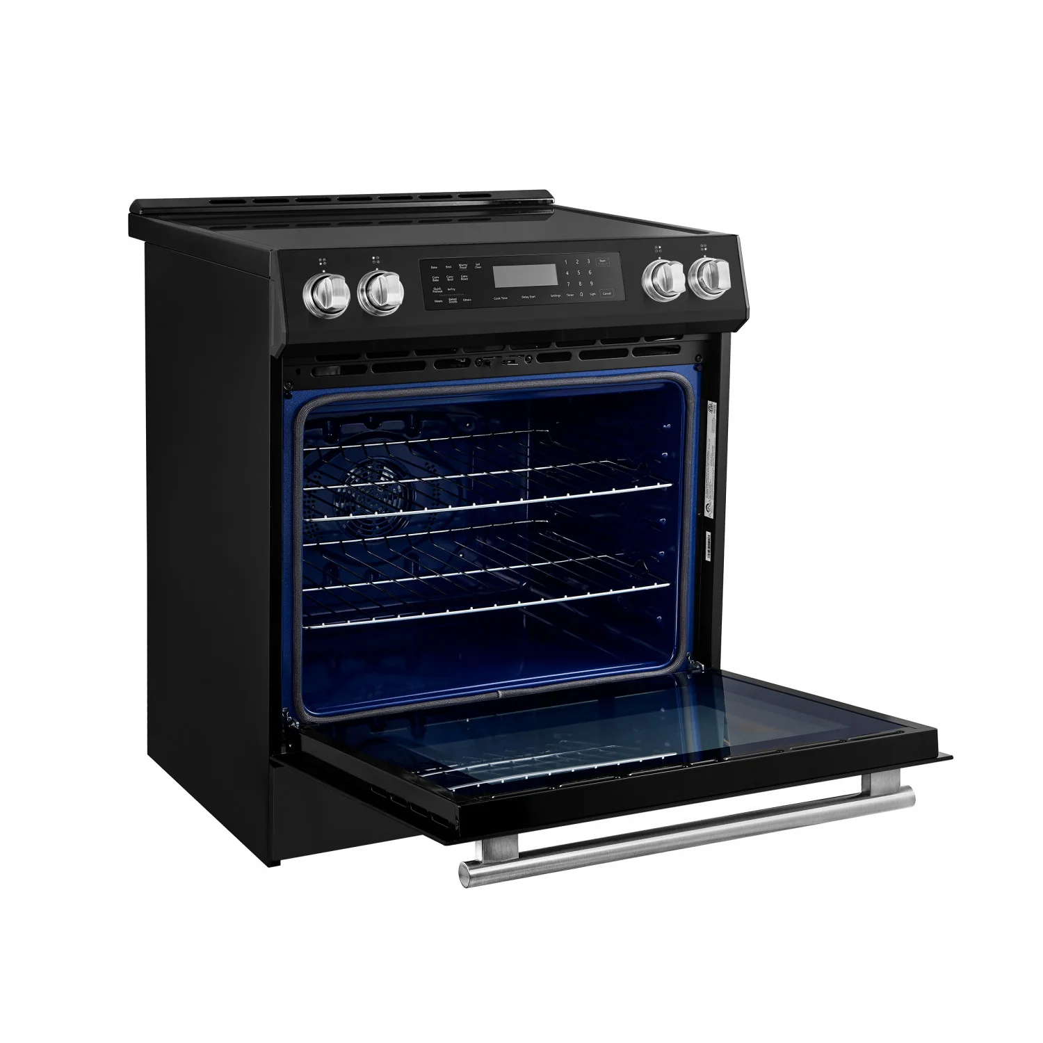 Forno Donatello Black Slide-in Induction Range with True Convection (5.0 Cu. Ft.) - FFSIN0905-30BLK - Image 5