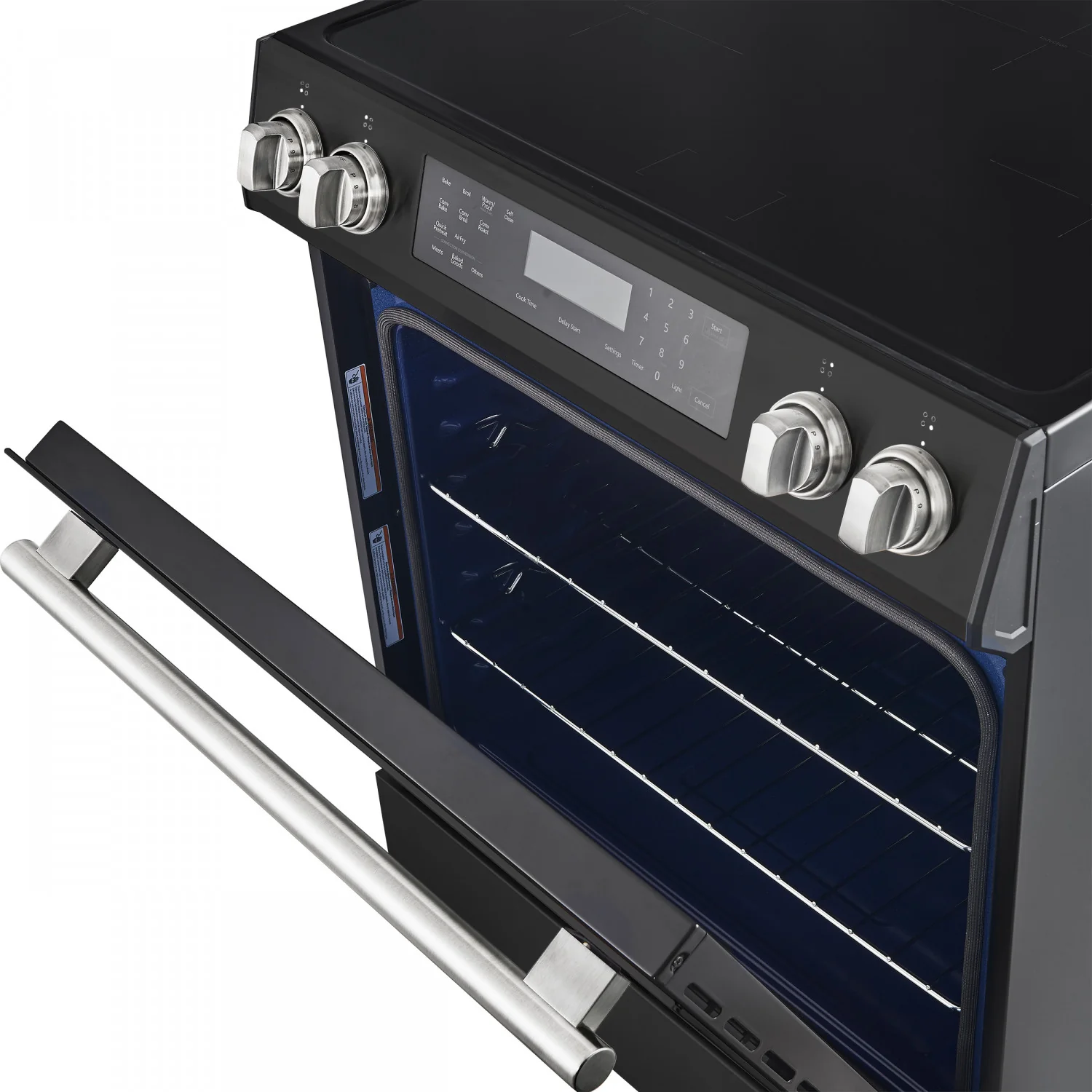 Forno Donatello Black Slide-in Induction Range with True Convection (5.0 Cu. Ft.) - FFSIN0905-30BLK - Image 7