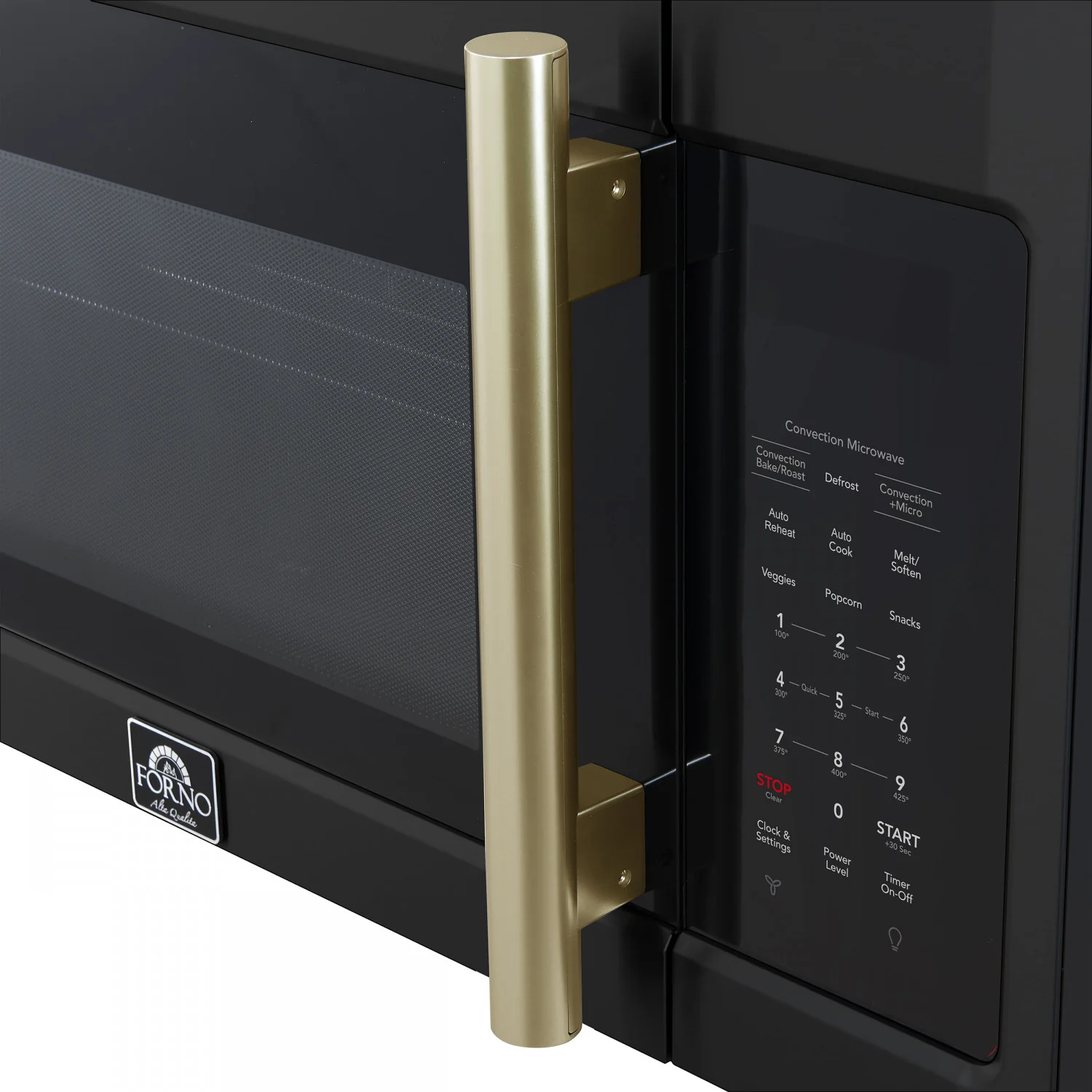 Forno Fornace Black 300 CFM Over-the-Range Convection Microwave (1.5 Cu. Ft.) - FOTR3038-30BLK - Image 12
