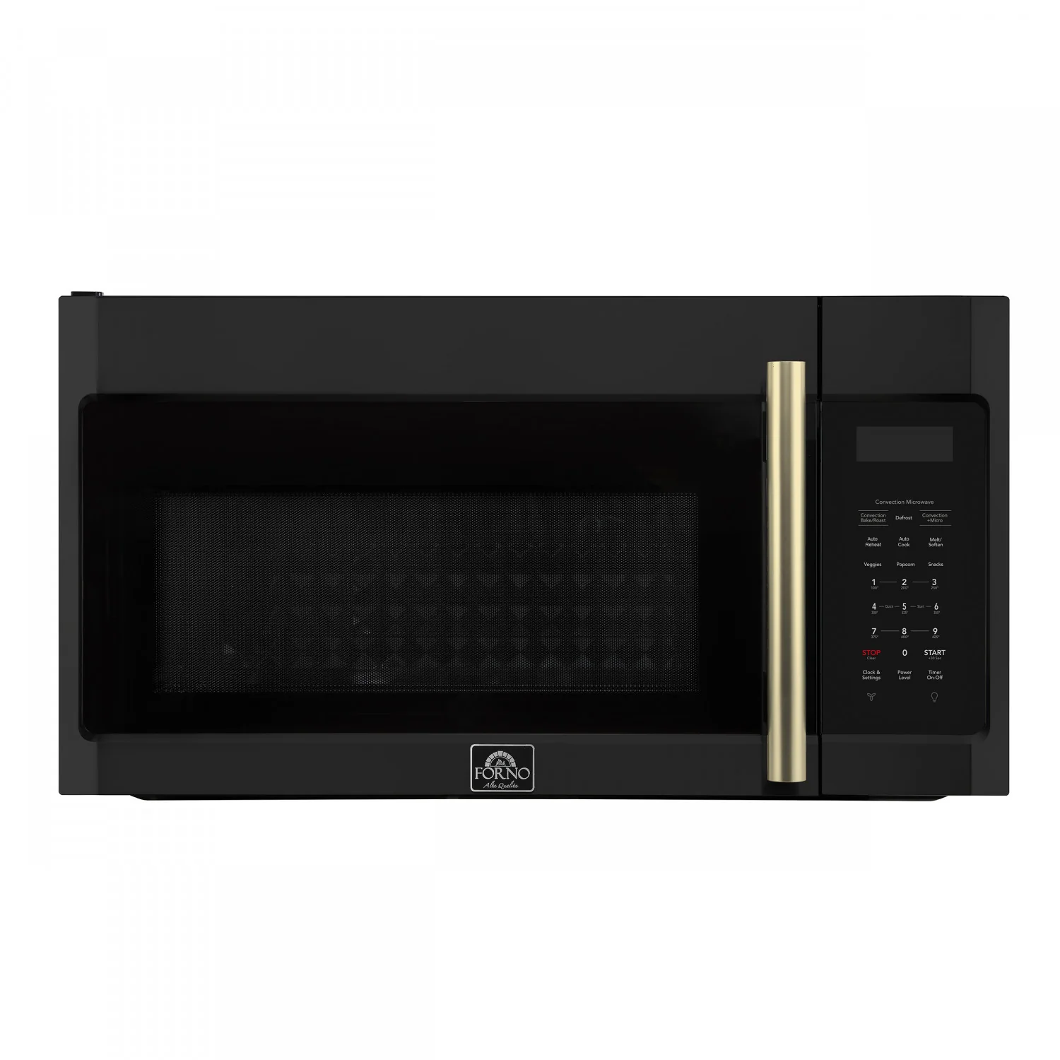Forno Fornace Black 300 CFM Over-the-Range Convection Microwave (1.5 Cu. Ft.) - FOTR3038-30BLK - Image 2
