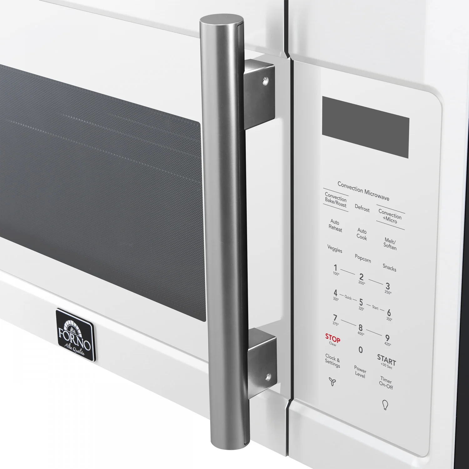 Forno Fornace White 300 CFM Over-the-Range Convection Microwave (1.5 Cu. Ft.) - FOTR3038-30WHT - Image 7