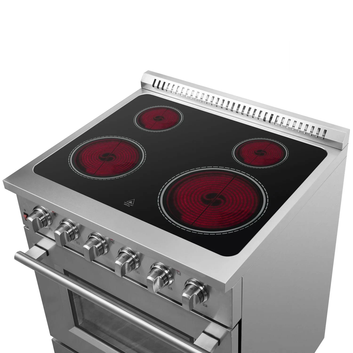 Forno Galiano 30" Stainless Steel Freestanding Electric Range with True Convection and Air Fry (4.32 Cu. Ft.) - FFSEL6083-30 - Image 10