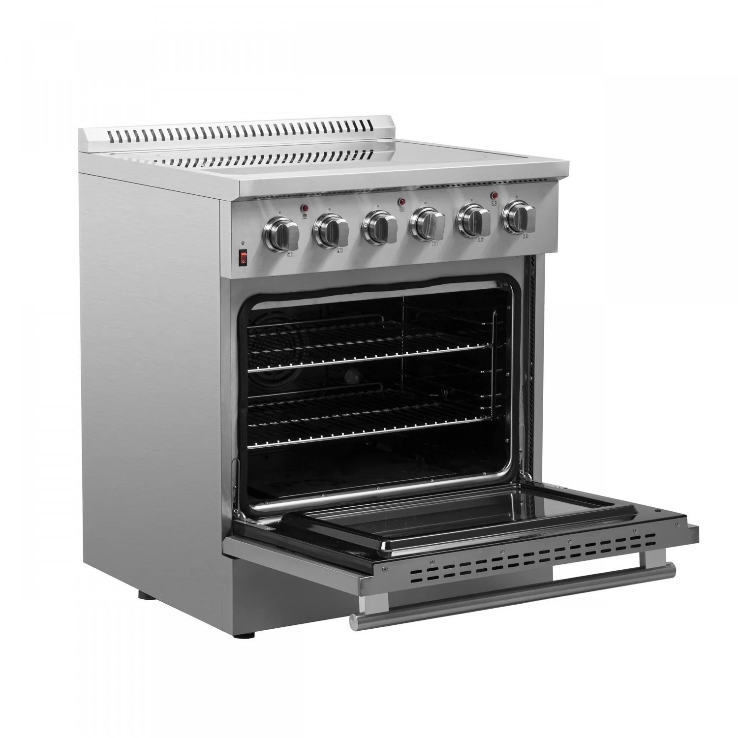 Forno Galiano 30" Stainless Steel Freestanding Electric Range with True Convection and Air Fry (4.32 Cu. Ft.) - FFSEL6083-30 - Image 7
