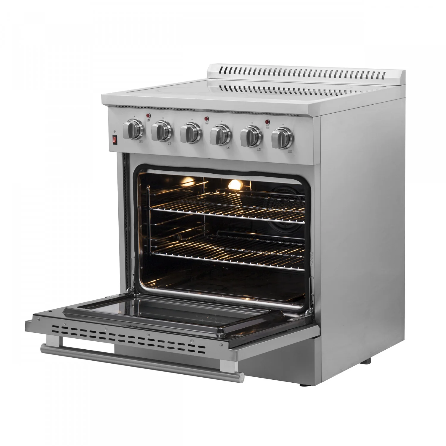 Forno Galiano 30" Stainless Steel Freestanding Electric Range with True Convection and Air Fry (4.32 Cu. Ft.) - FFSEL6083-30 - Image 8
