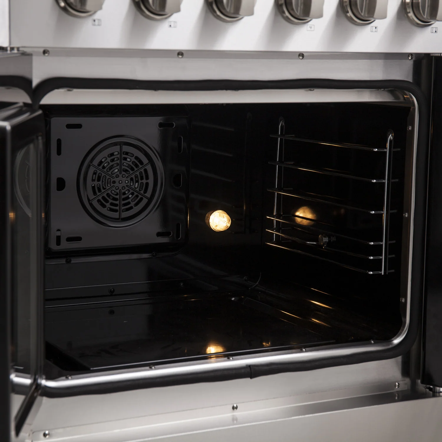 Forno Galiano 30" Stainless Steel French Door Electric Range with True Convection and Air Fry (4.32 Cu. Ft.) - FFSEL6917-30 - Image 18