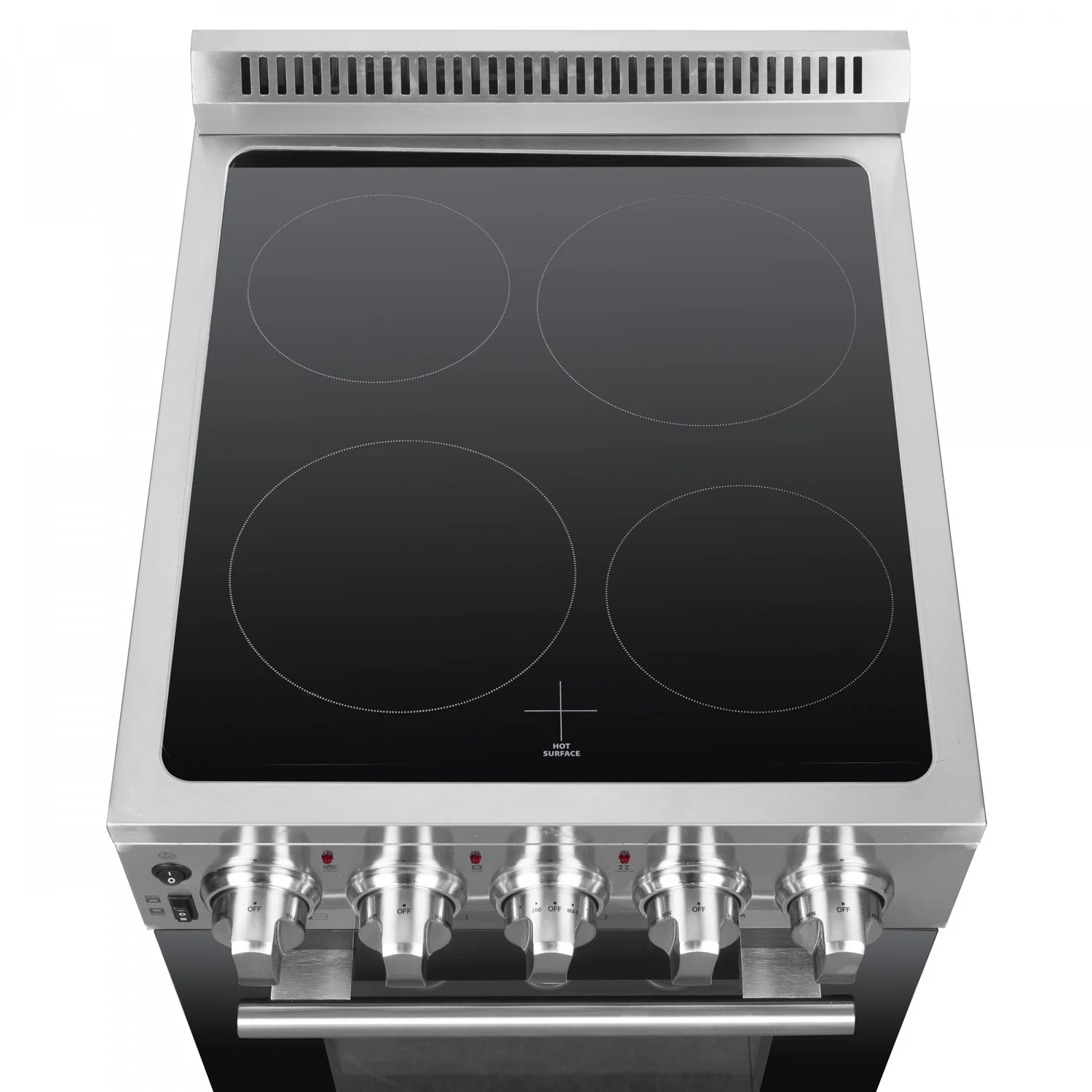 Forno Galiano 36" Stainless Steel French Door Electric Range with True Convection and Air Fry (5.36 Cu. Ft.) - FFSEL6917-36 - Image 12