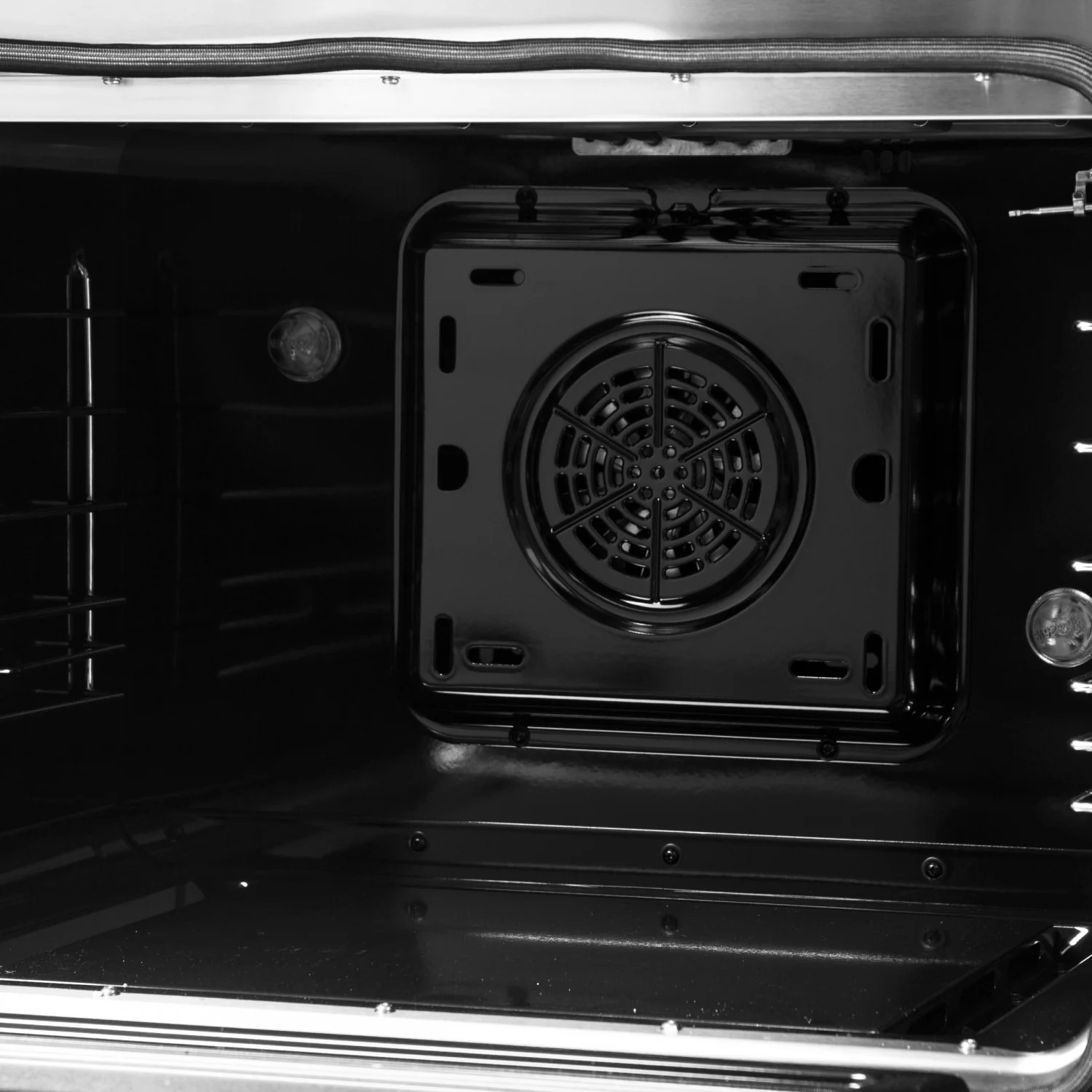 Forno Galiano 48" Black Freestanding Dual Fuel Double Oven Range with True Convection (6.58 Cu. Ft.) - FFSGS6156-48BLK - Image 10