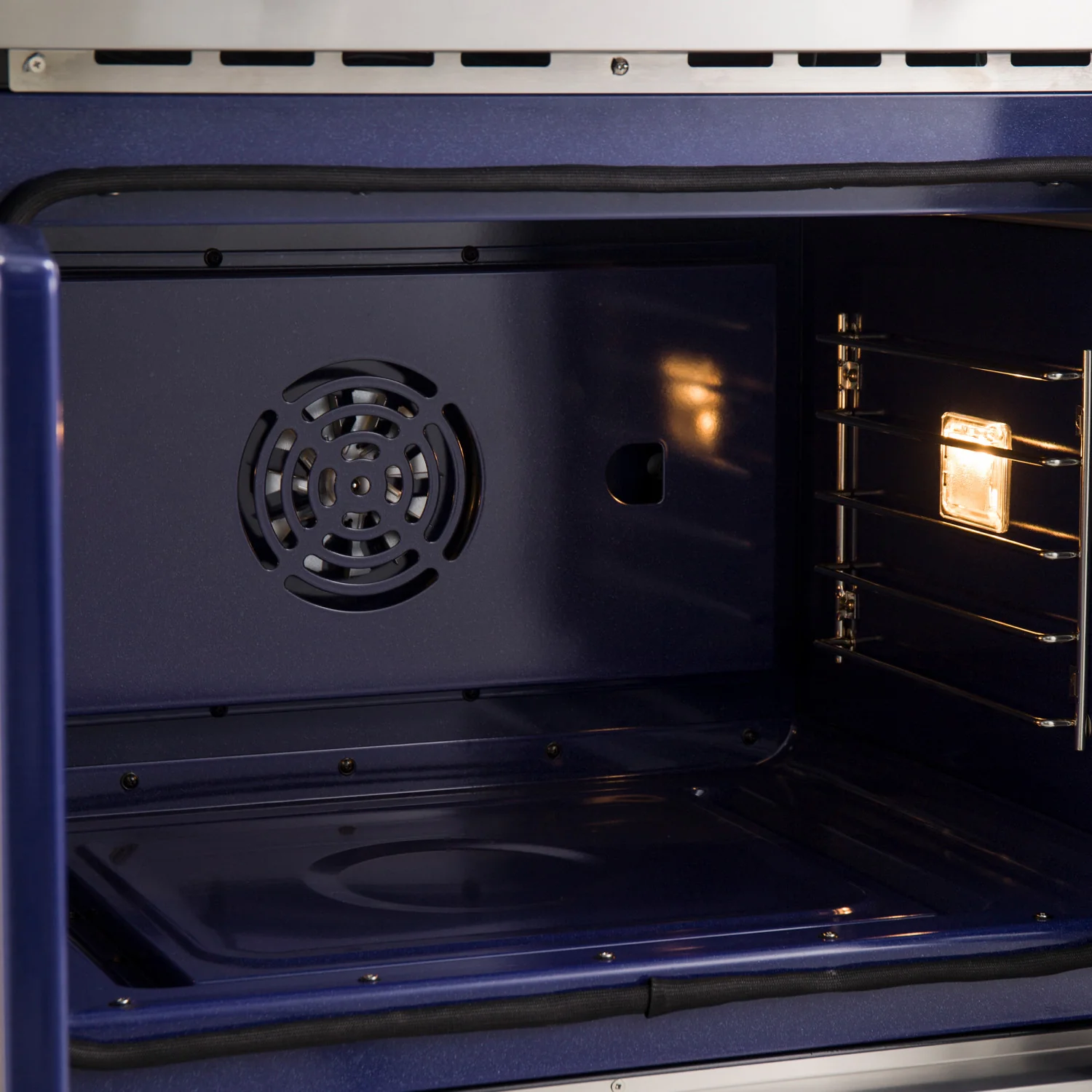 Forno Gallico Stainless Steel 30" French Door Electric Wall Oven with True Convection and Air Fry (3.68 Cu. Ft.) - FBOEL1371-30 - Image 7