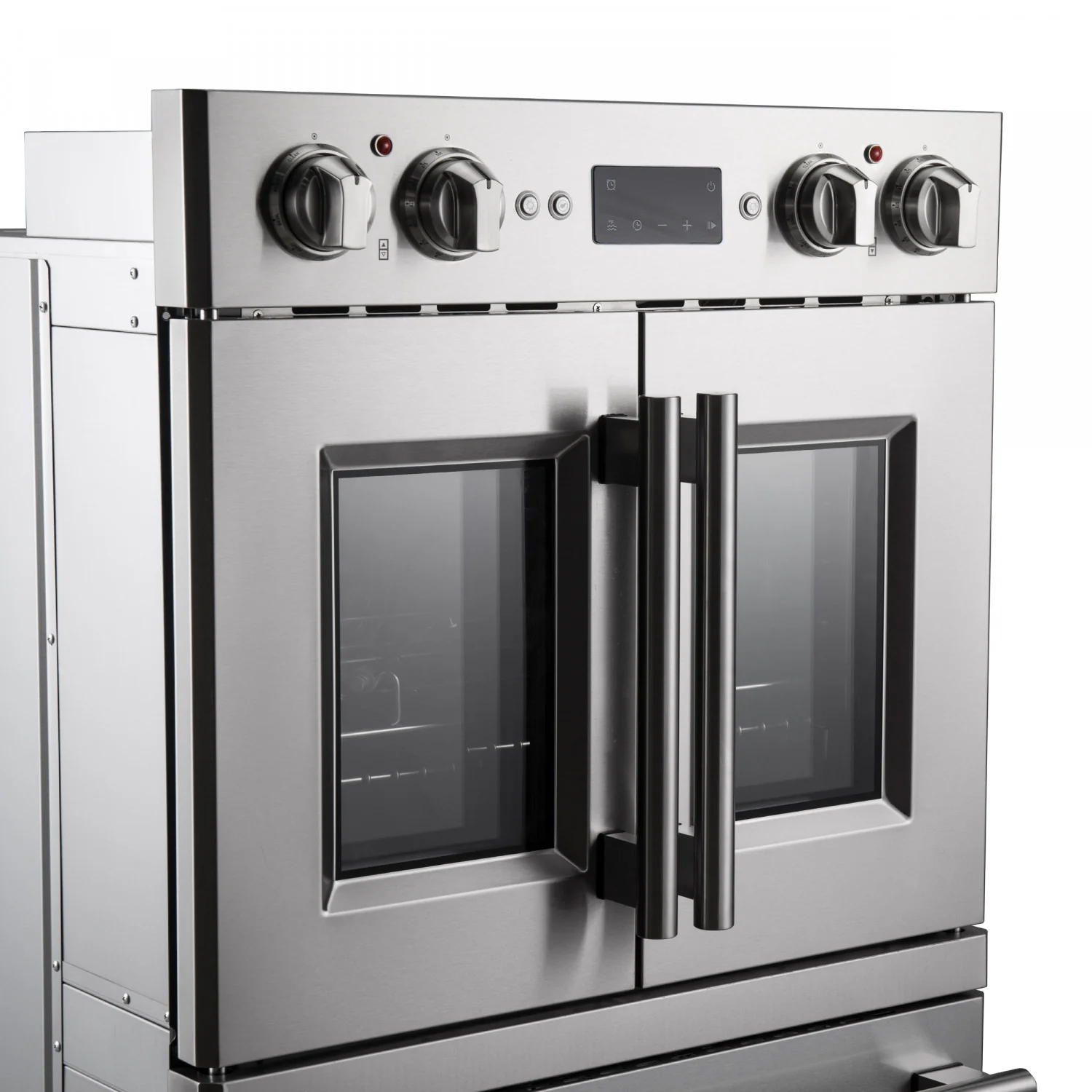 Forno Gallico Stainless Steel 30" French Door Double Wall Oven with Air Fry and Sous Vide (7.36 Cu. Ft.) - FBOEL1388-30 - Image 7