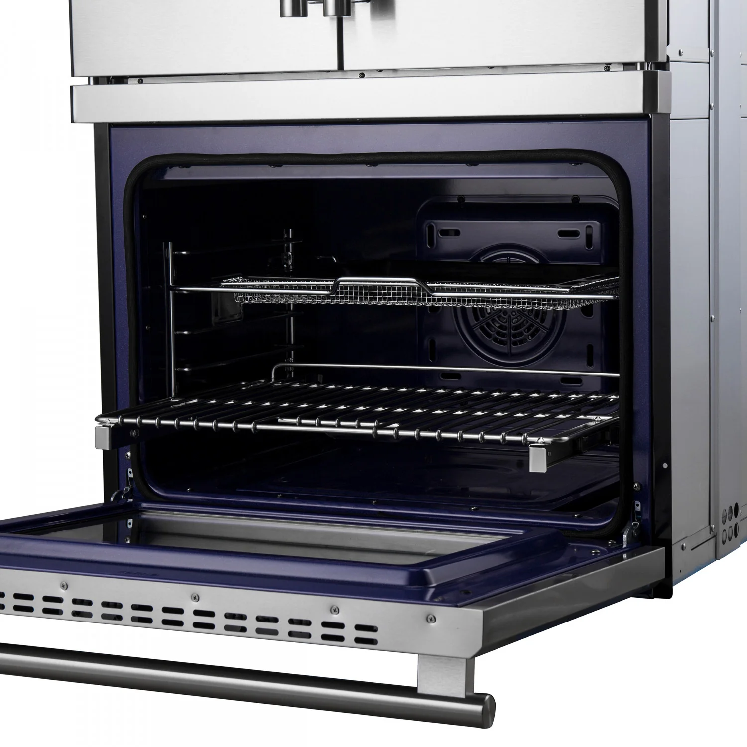 Forno Gallico Stainless Steel 30" French Door Double Wall Oven with Air Fry and Sous Vide (7.36 Cu. Ft.) - FBOEL1388-30 - Image 8