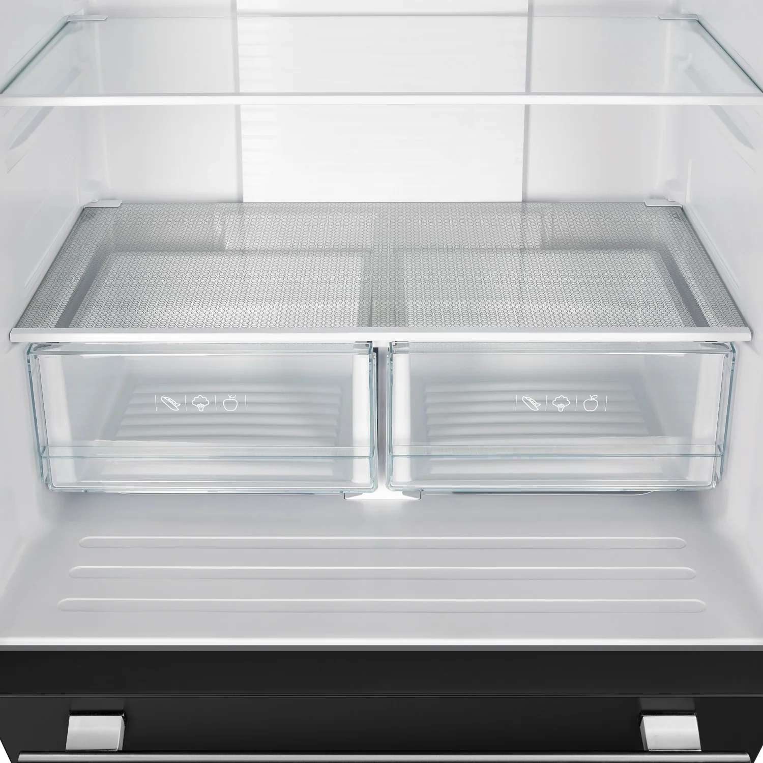 Forno Gallipoli 31" 17.5 Cu.Ft. Black French Door Refrigerator with Ice Maker - FFFFD1974-31BLK - Image 12