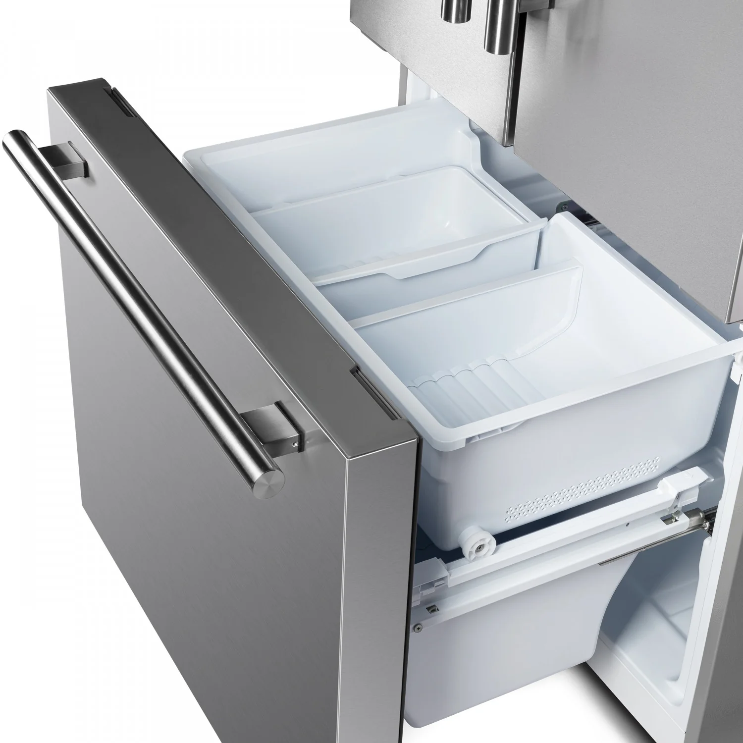 Forno Gallipoli 30" 17.5 Cu.Ft. Stainless Steel French Door Refrigerator - FFFFD1974-35MG - Image 8