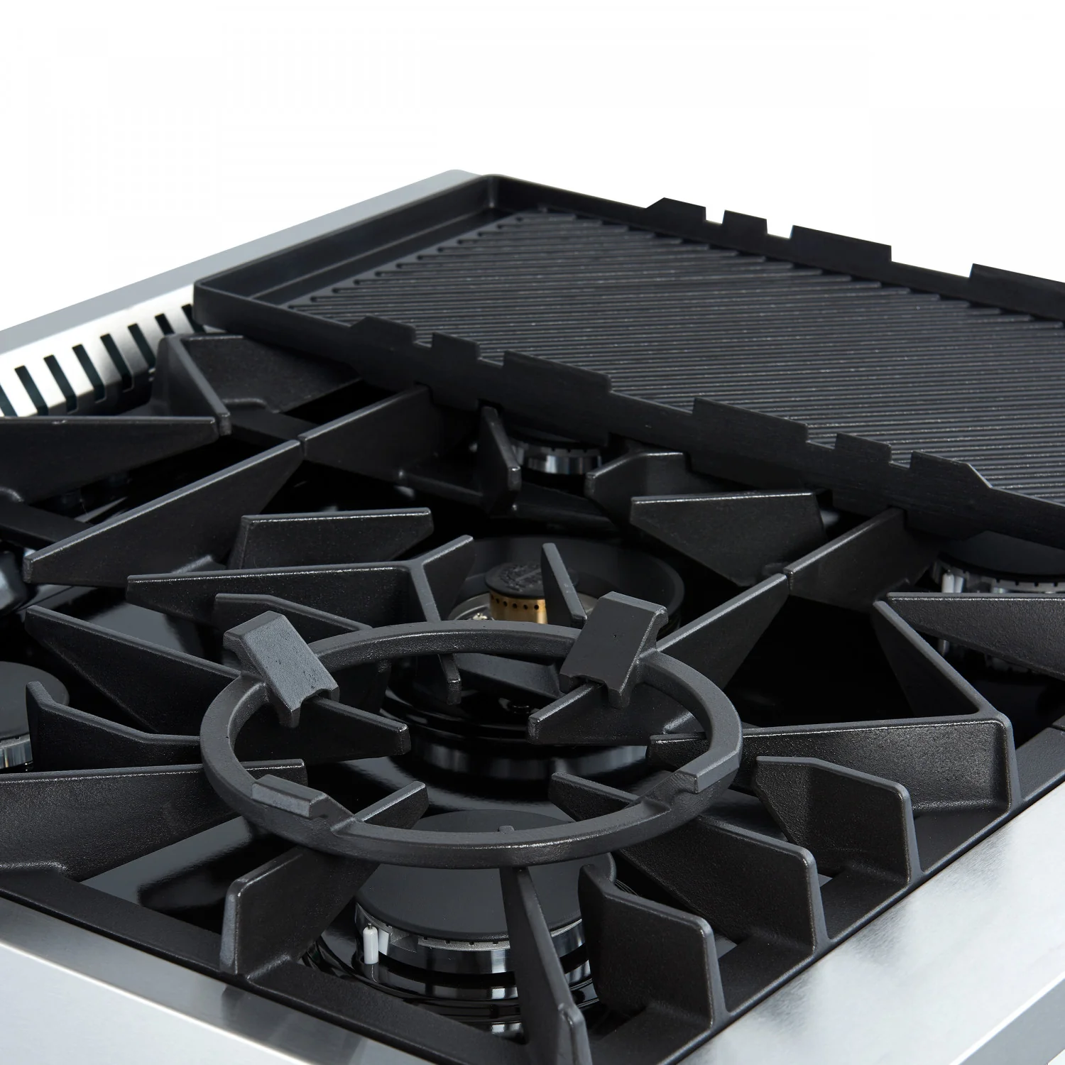 Forno Giovanni 30" Black Freestanding Gas Range (4.32 Cu. Ft.) - FFSGS6274-30BLK - Image 7
