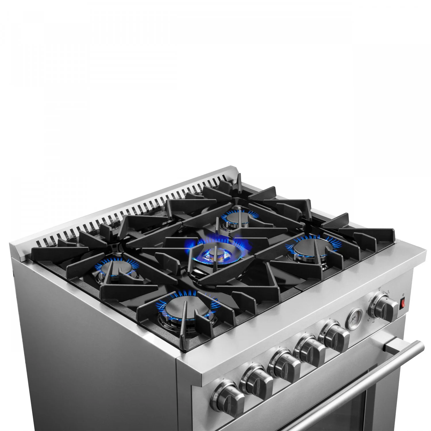 Forno Giovanni 30" Stainless Steel Freestanding Gas Range (4.32 Cu. Ft.) - FFSGS6274-30 - Image 12