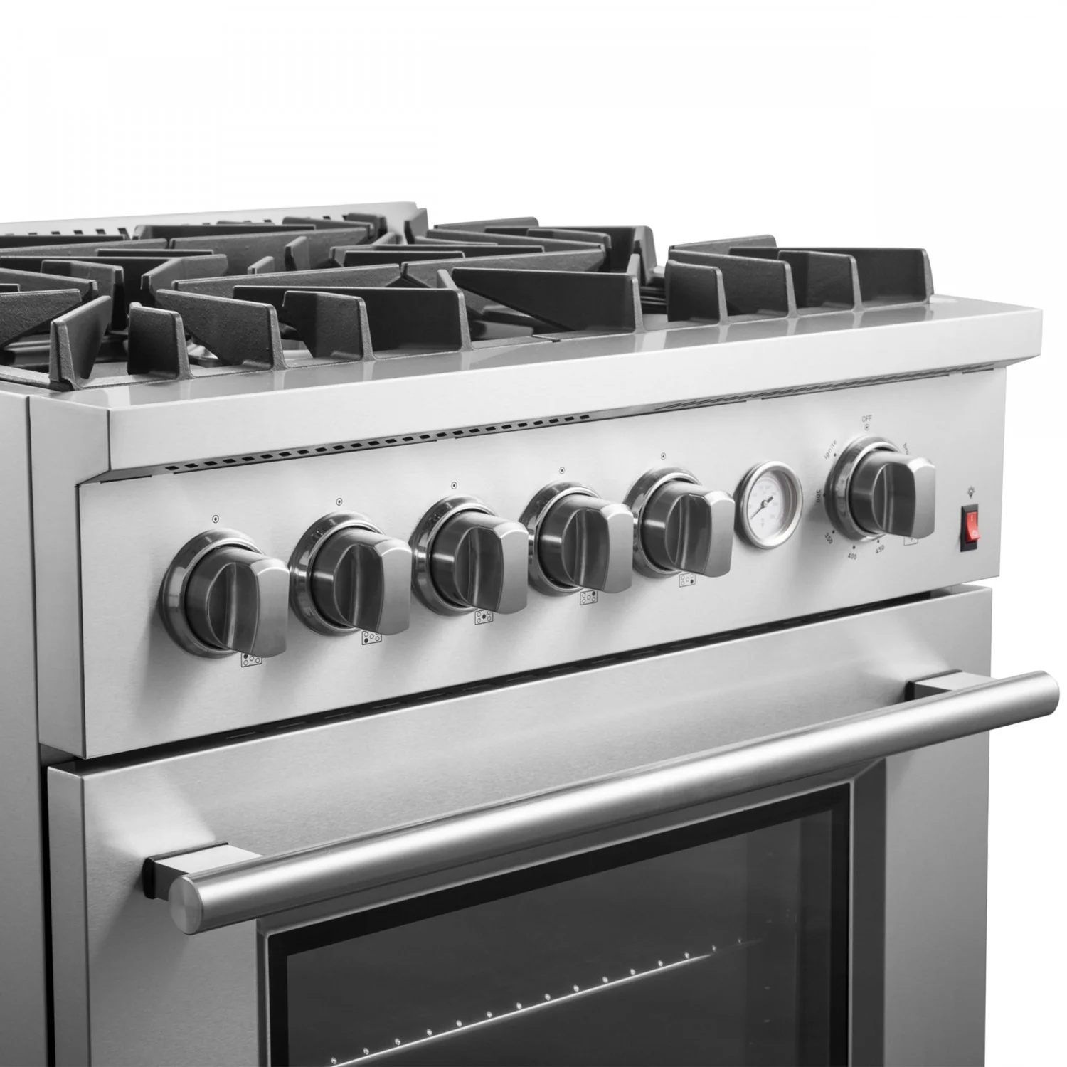 Forno Giovanni 30" Stainless Steel Freestanding Gas Range (4.32 Cu. Ft.) - FFSGS6274-30 - Image 9