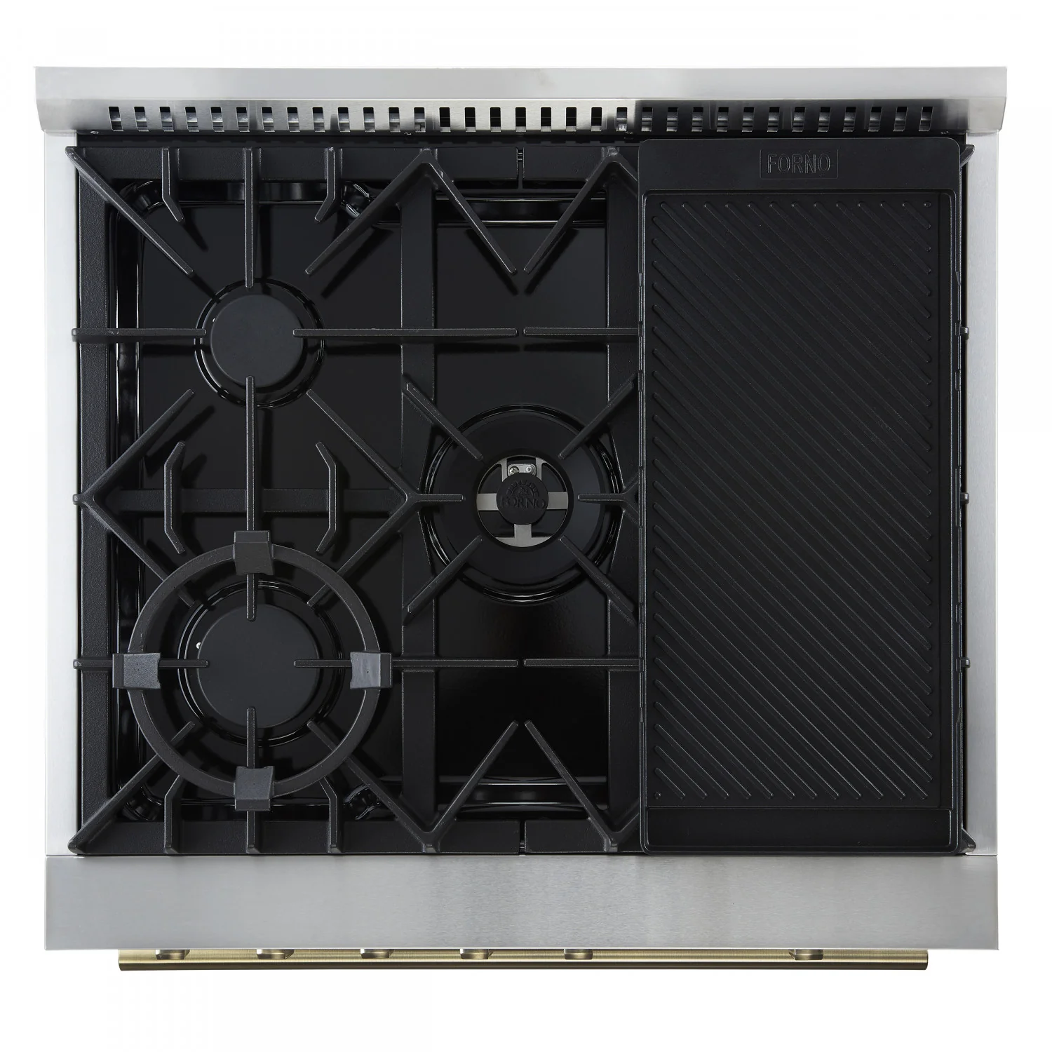Forno Giovanni 30" White Freestanding Gas Range (4.32 Cu. Ft.) - FFSGS6274-30WHT - Image 5