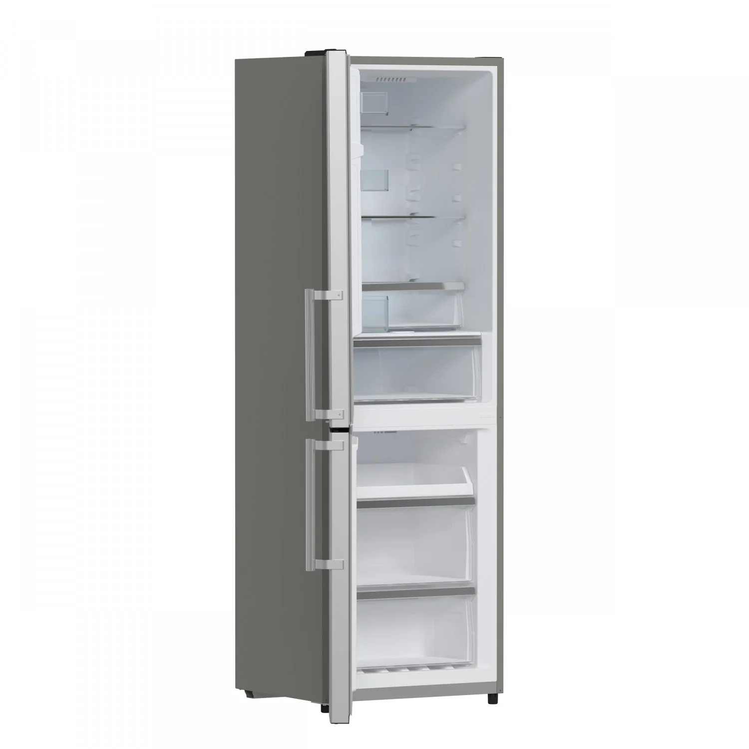Forno Guardia 23.4" 10.8 Cu.Ft. Stainless Steel Bottom Freezer Refrigerator with Left Swing Door - FFFFD1778-24LS - Image 4