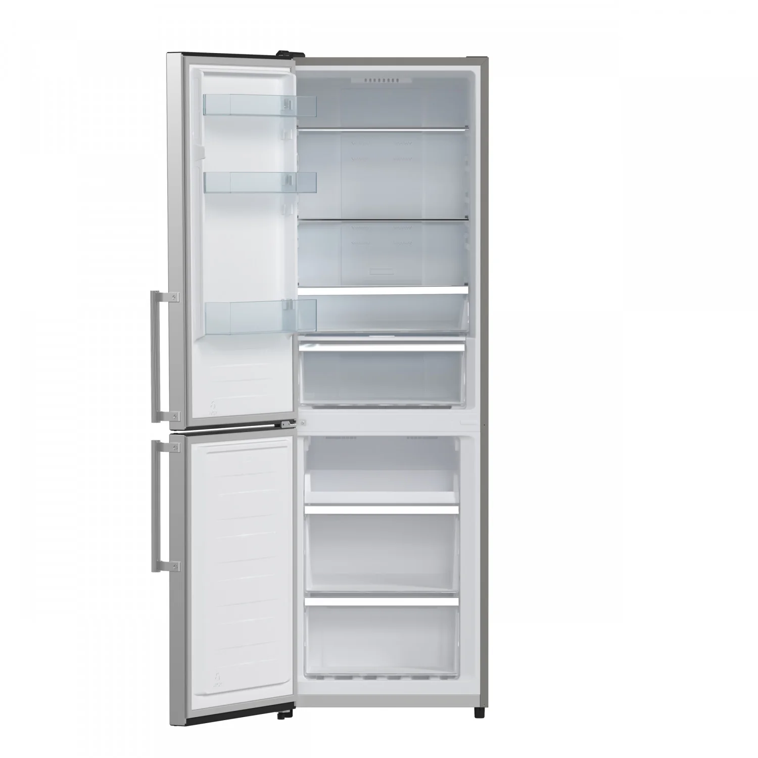 Forno Guardia 23.4" 10.8 Cu.Ft. Stainless Steel Bottom Freezer Refrigerator with Left Swing Door - FFFFD1778-24LS - Image 5