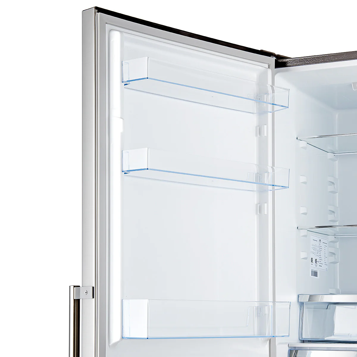 Forno Guardia 23.4" 10.8 Cu.Ft. Stainless Steel Bottom Freezer Refrigerator with Left Swing Door - FFFFD1778-24LS - Image 6