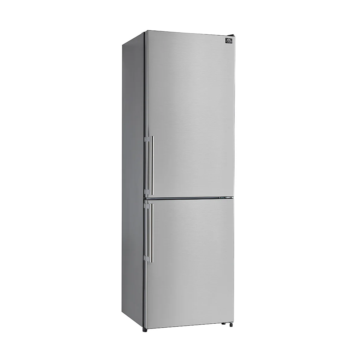 Forno Guardia 23.4" 10.8 Cu.Ft. Stainless Steel Bottom Freezer Refrigerator with Right Swing Door - FFFFD1778-24RS - Image 2