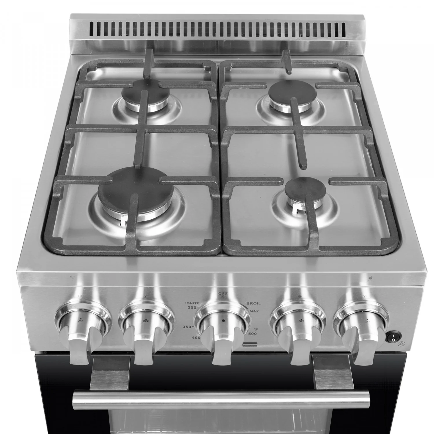 Forno Lamazze 20" Stainless Steel Freestanding Gas Range (2.05 Cu. Ft.) - FFSGS6265-20 - Image 11
