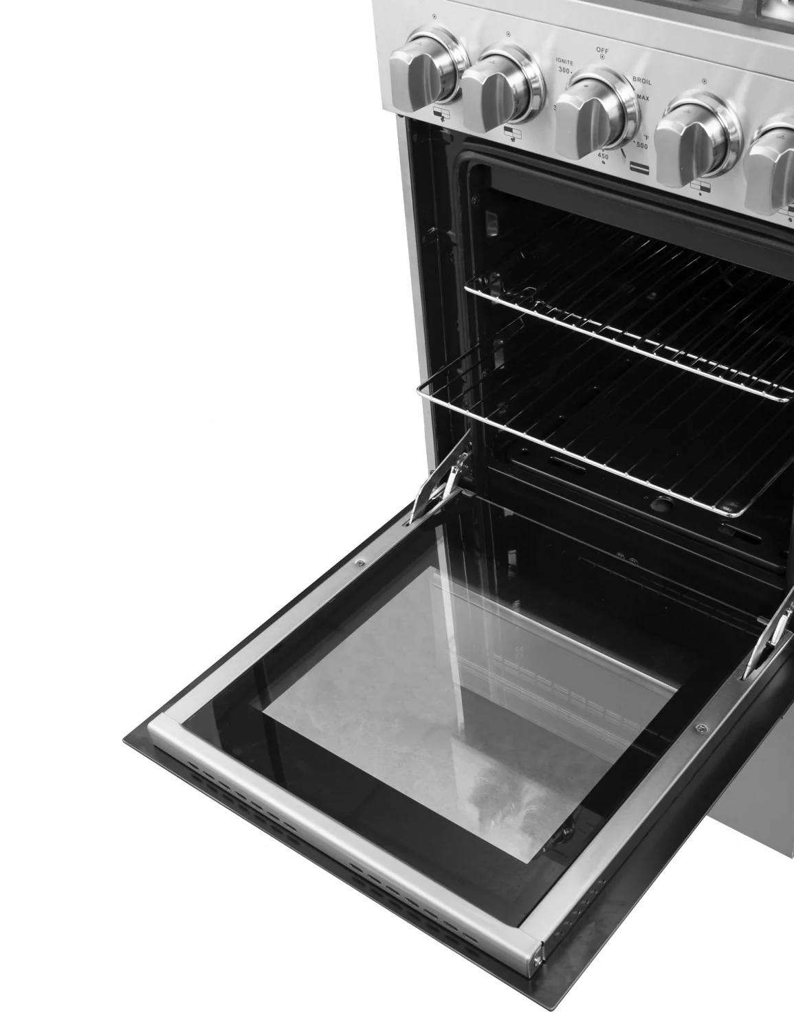 Forno Lamazze 20" Stainless Steel Freestanding Gas Range (2.05 Cu. Ft.) - FFSGS6265-20 - Image 8