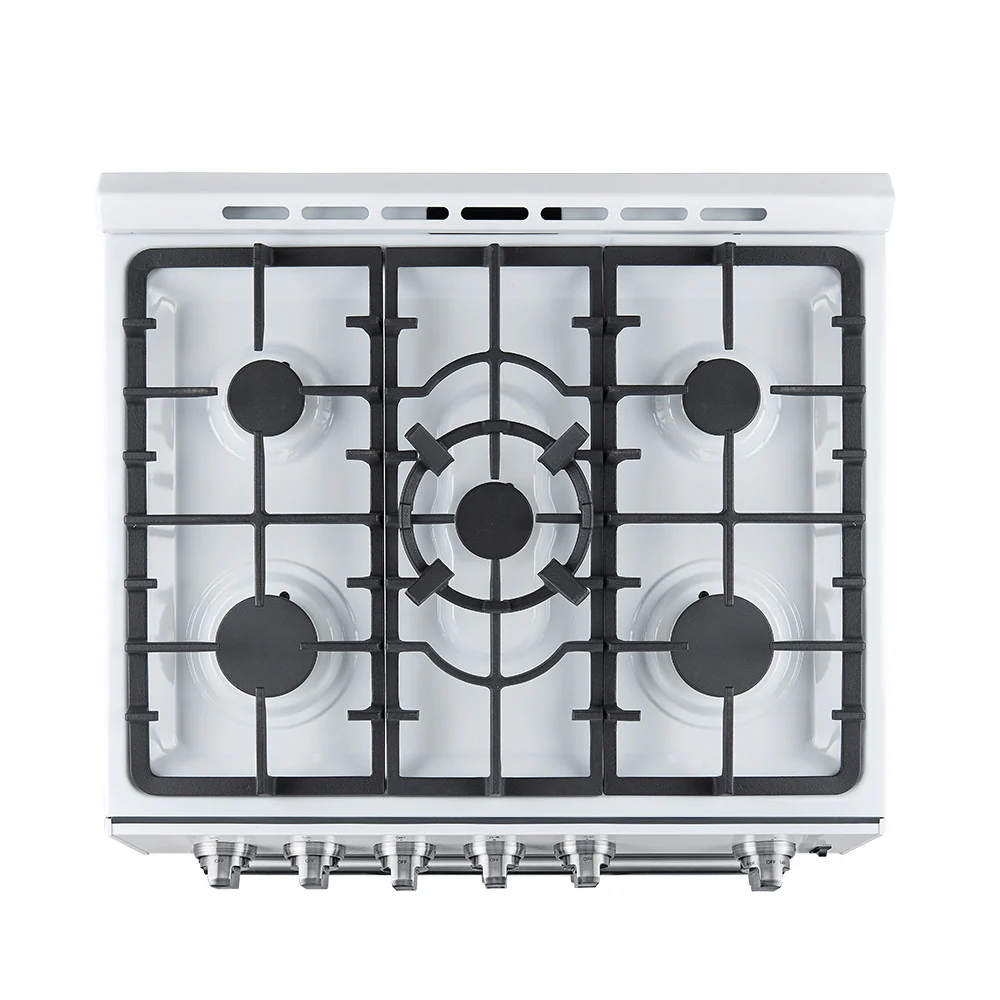 Forno Leonardo 30" White Freestanding Gas Range (5.0 Cu. Ft.) - FFSGS1116-30WHT - Image 10