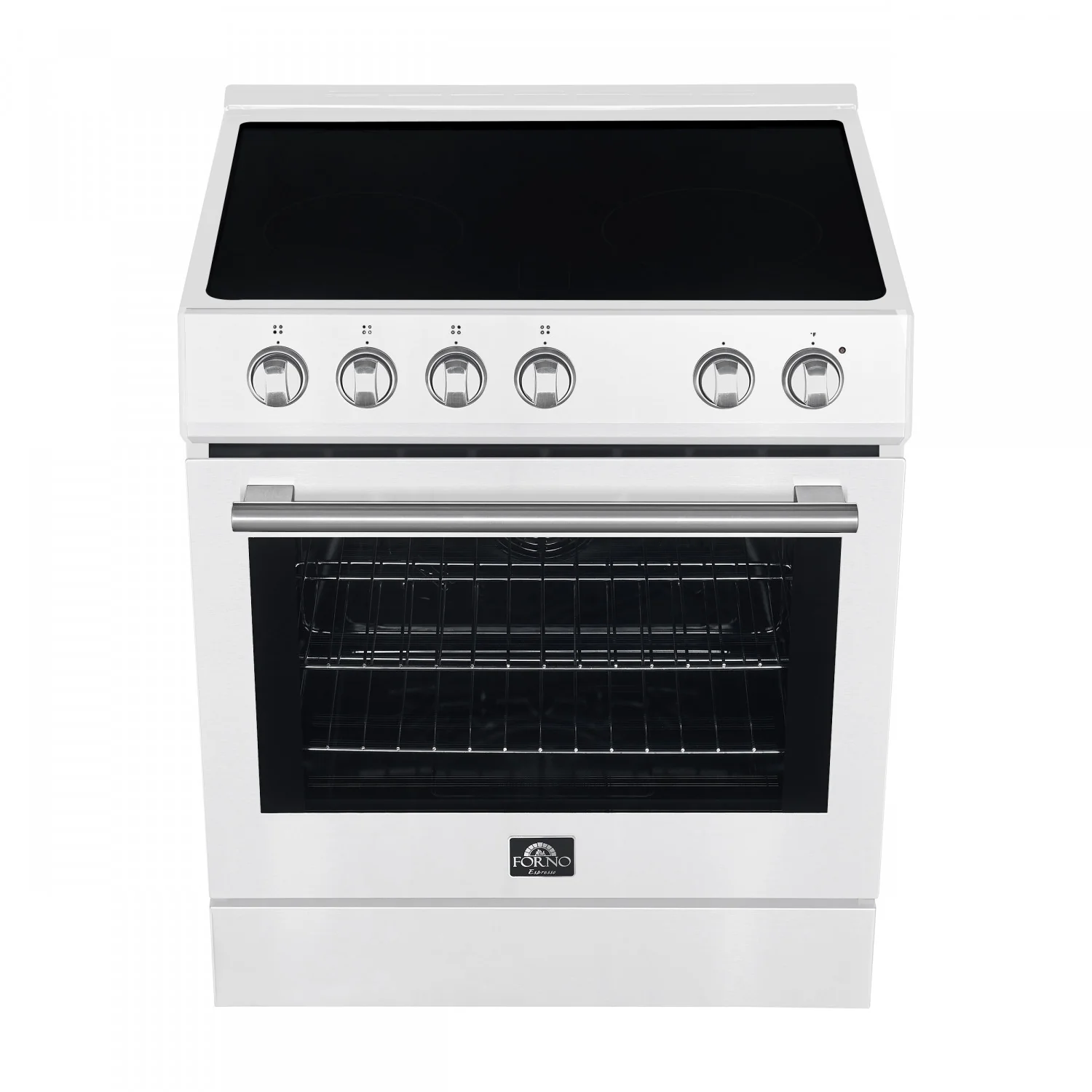 Forno Leonardo White Slide-In Electric Range (5.0 Cu. Ft.) - FFSEL6022-30WHT - Image 3