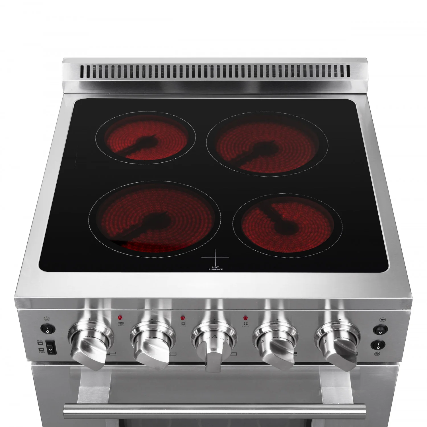 Forno Loiano 24" Stainless Steel Freestanding Electric Range (2.3 Cu. Ft.) - FFSEL6099-24 - Image 10